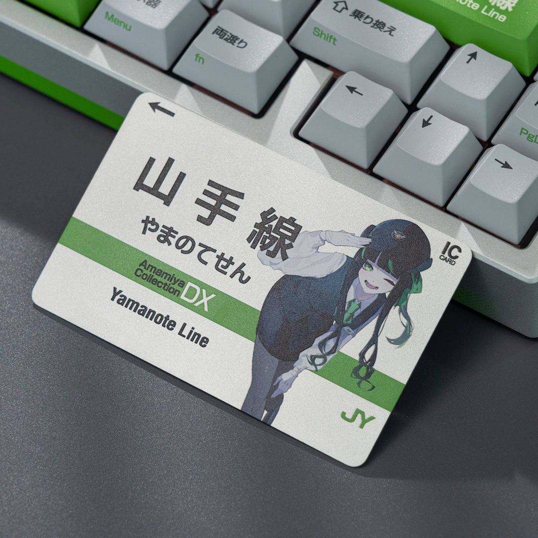 WS Yamanote Line Theme Keycaps