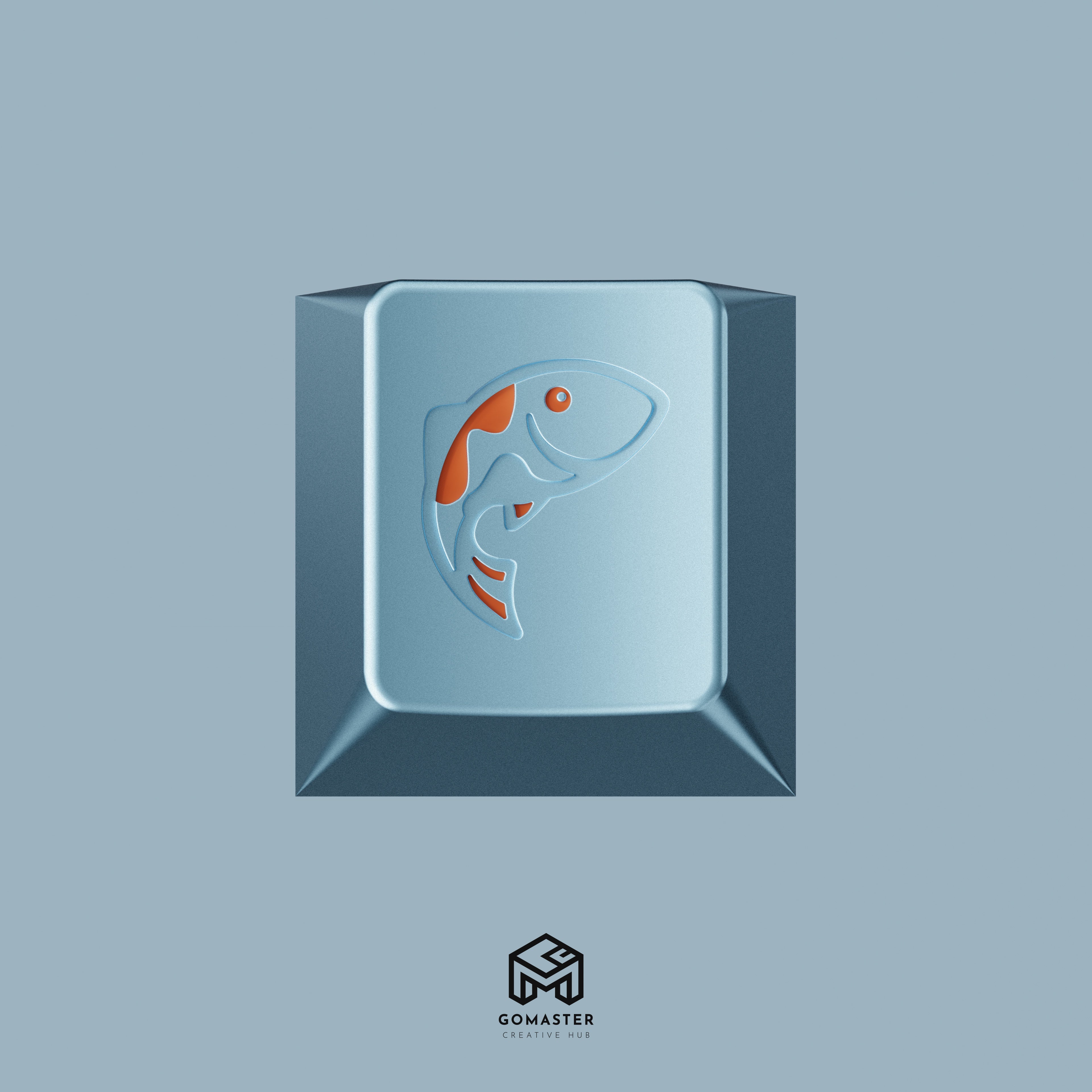 Salmon Reborn R2 Keycaps