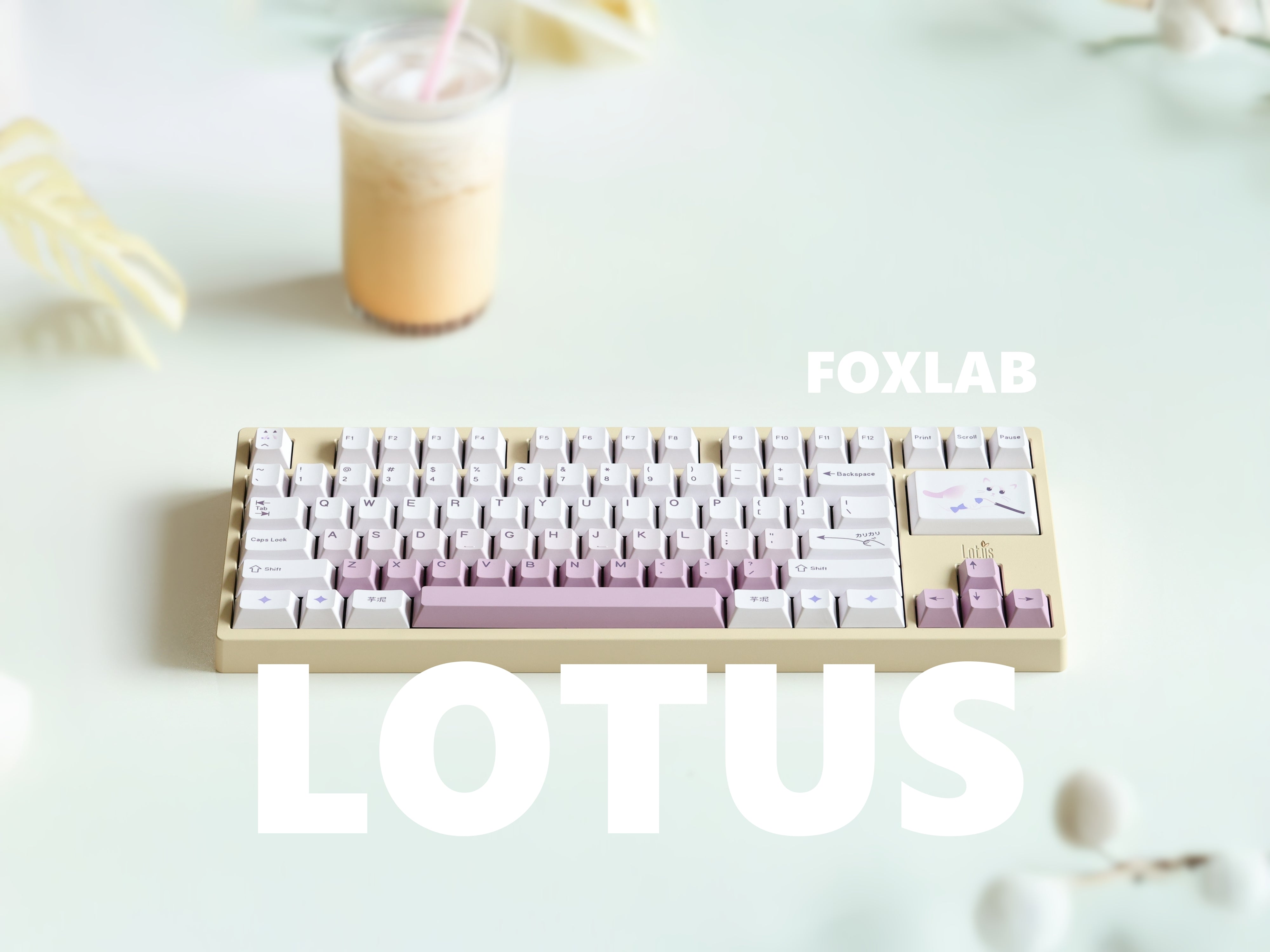 Lotus80 Keyboard Kit by FoxLab - Group-Buy