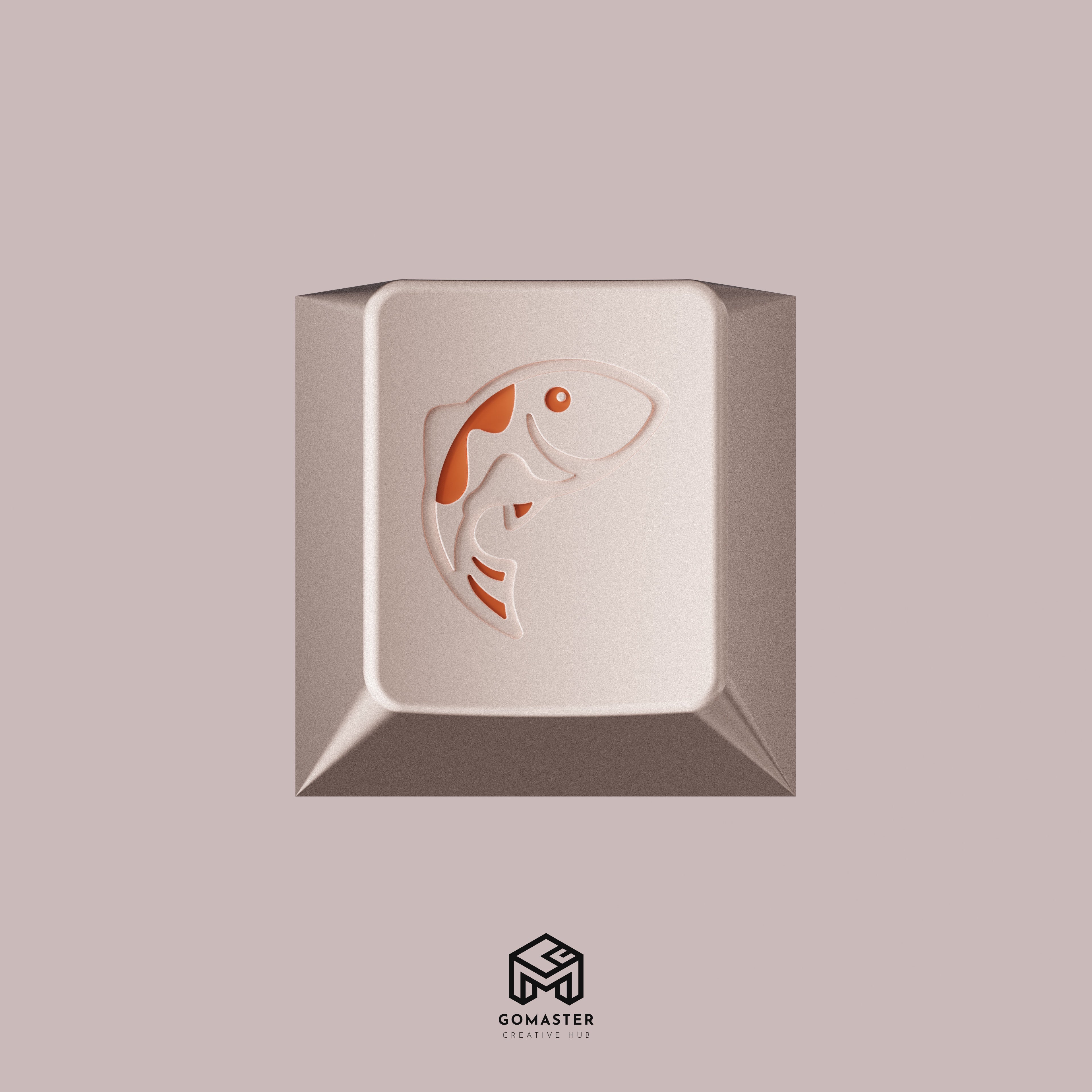 Salmon Reborn R2 Keycaps