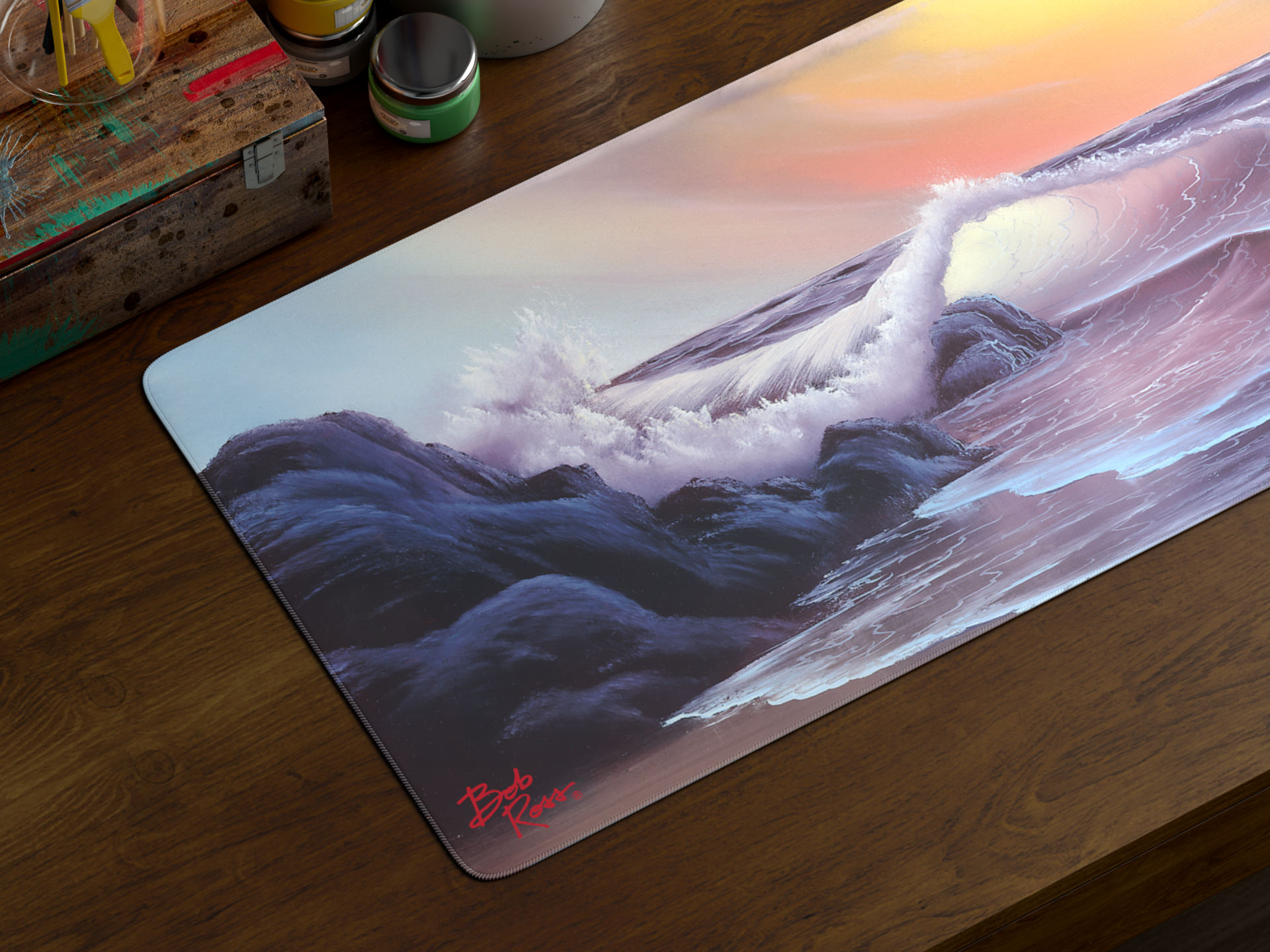 Bob Ross Deskmat - Pre-Order