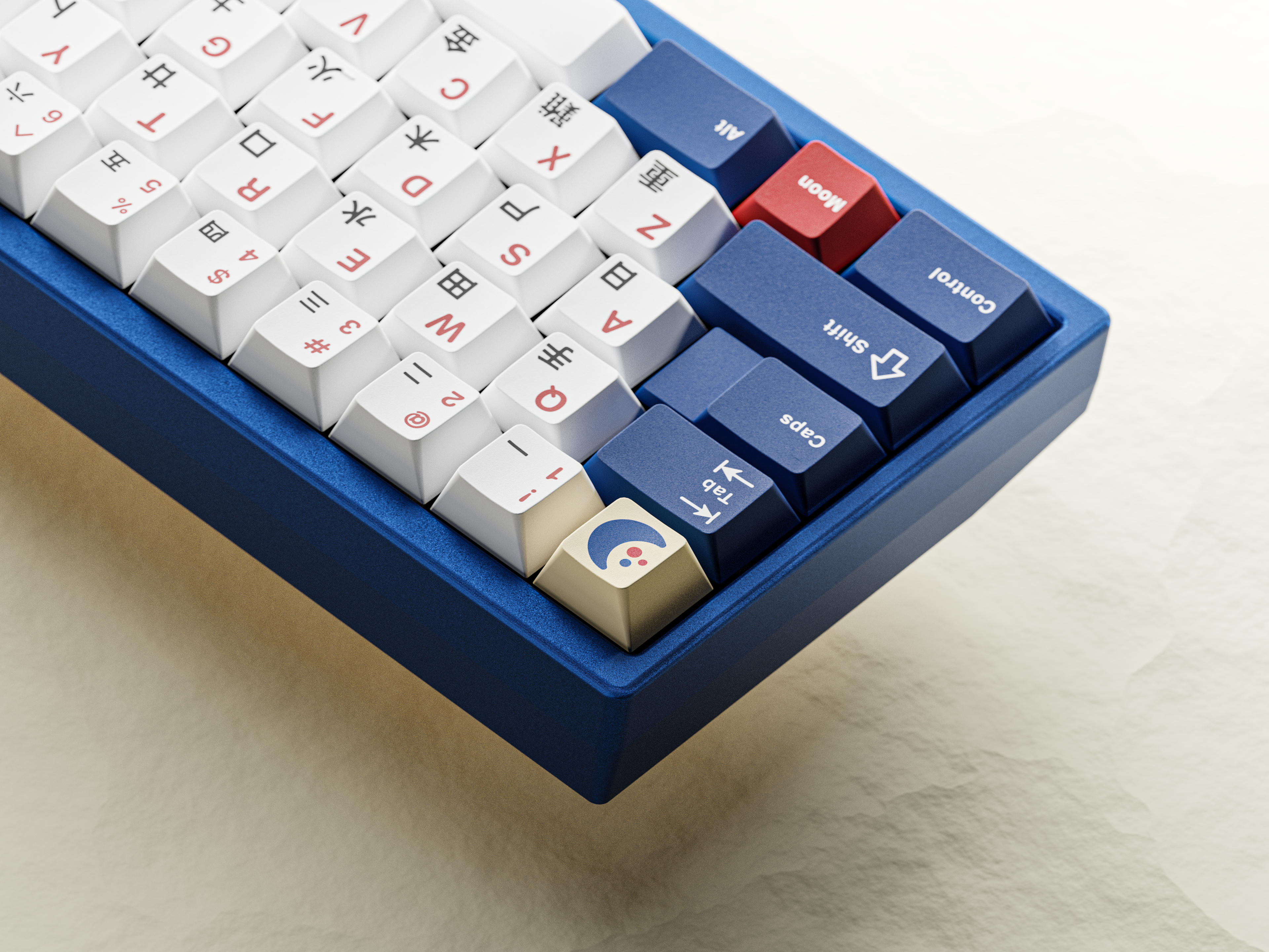 KKB Moon Rabbit Keycaps