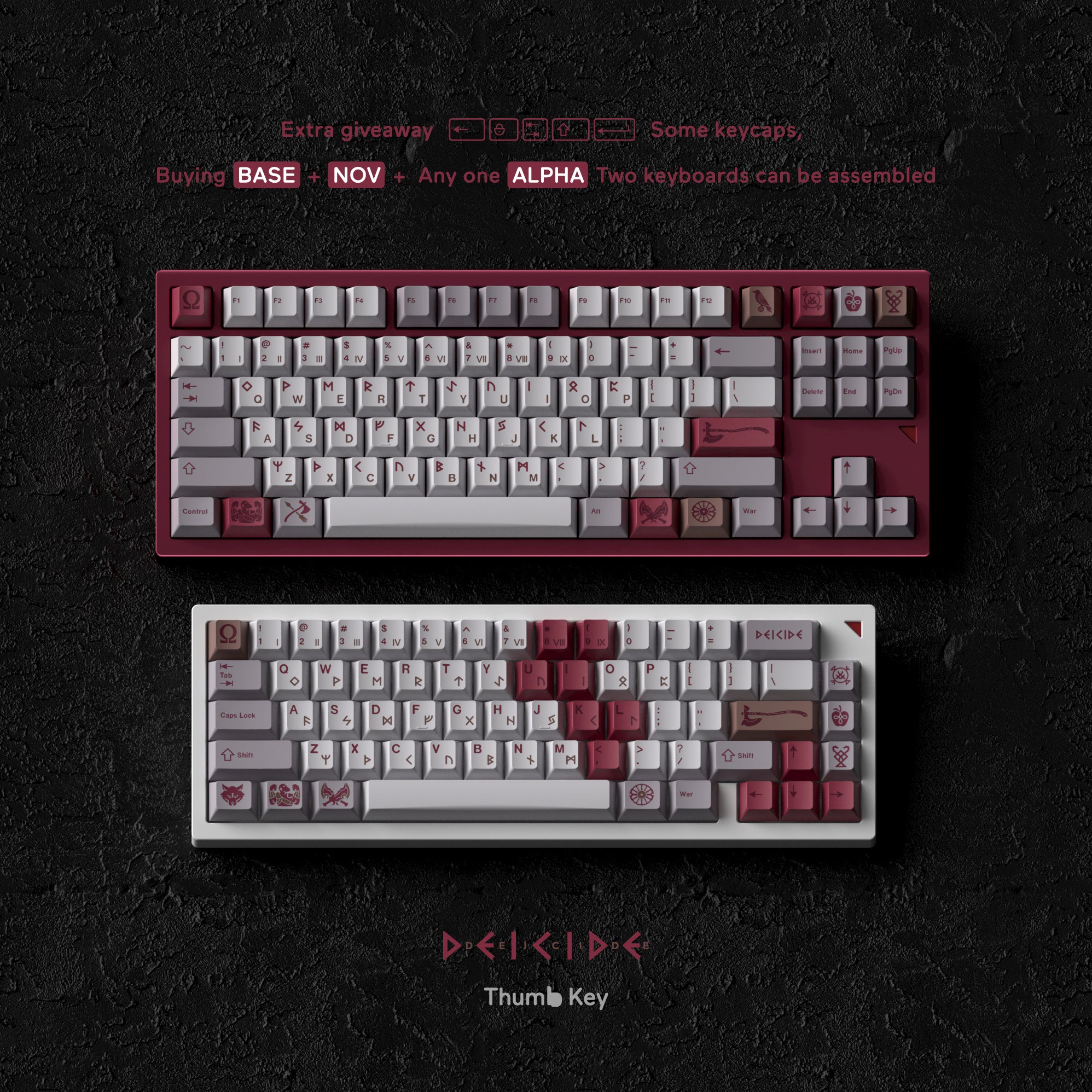 DMK Deicide Keycaps - Group-Buy