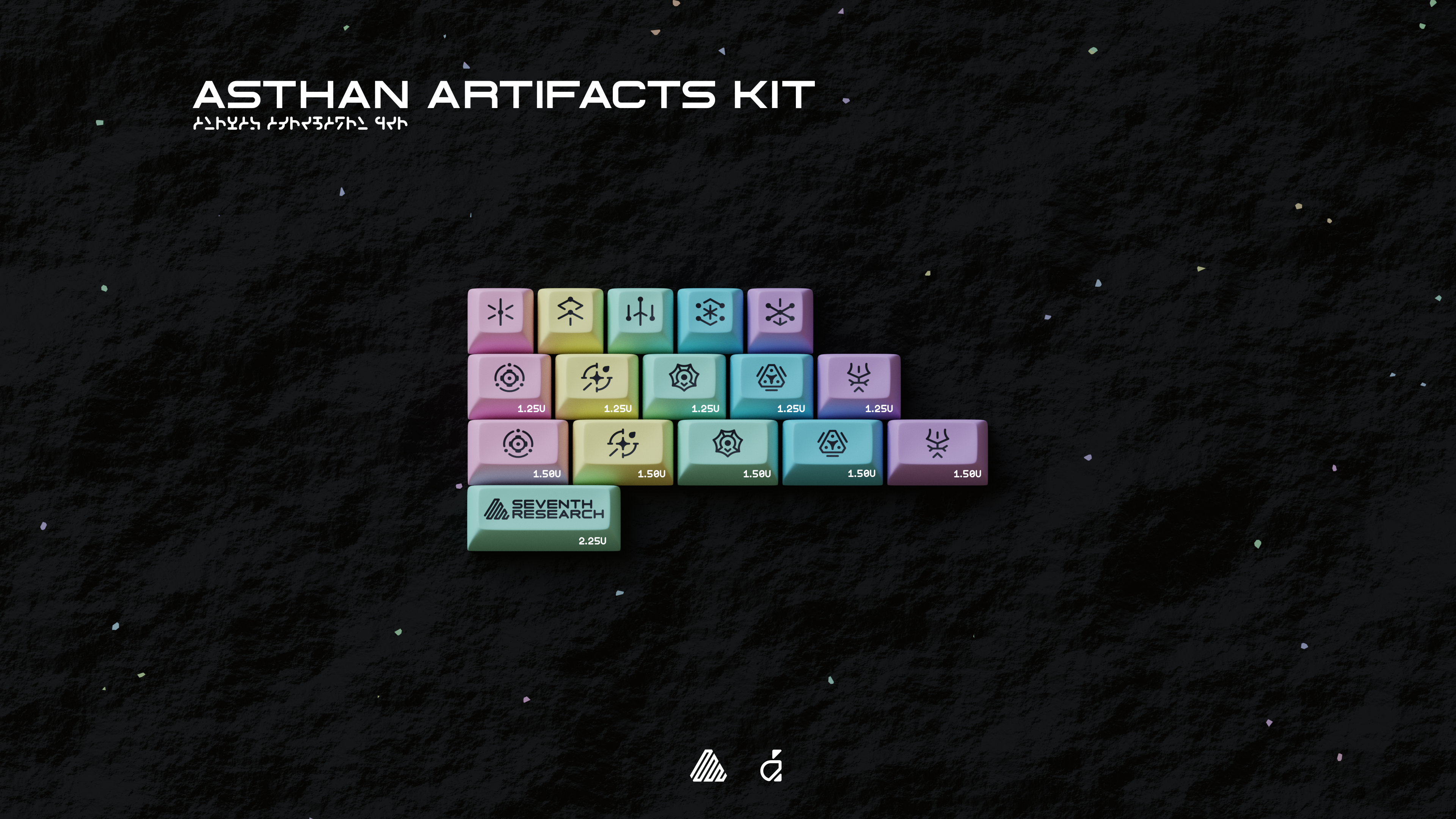 KAM ASTHA Keycaps