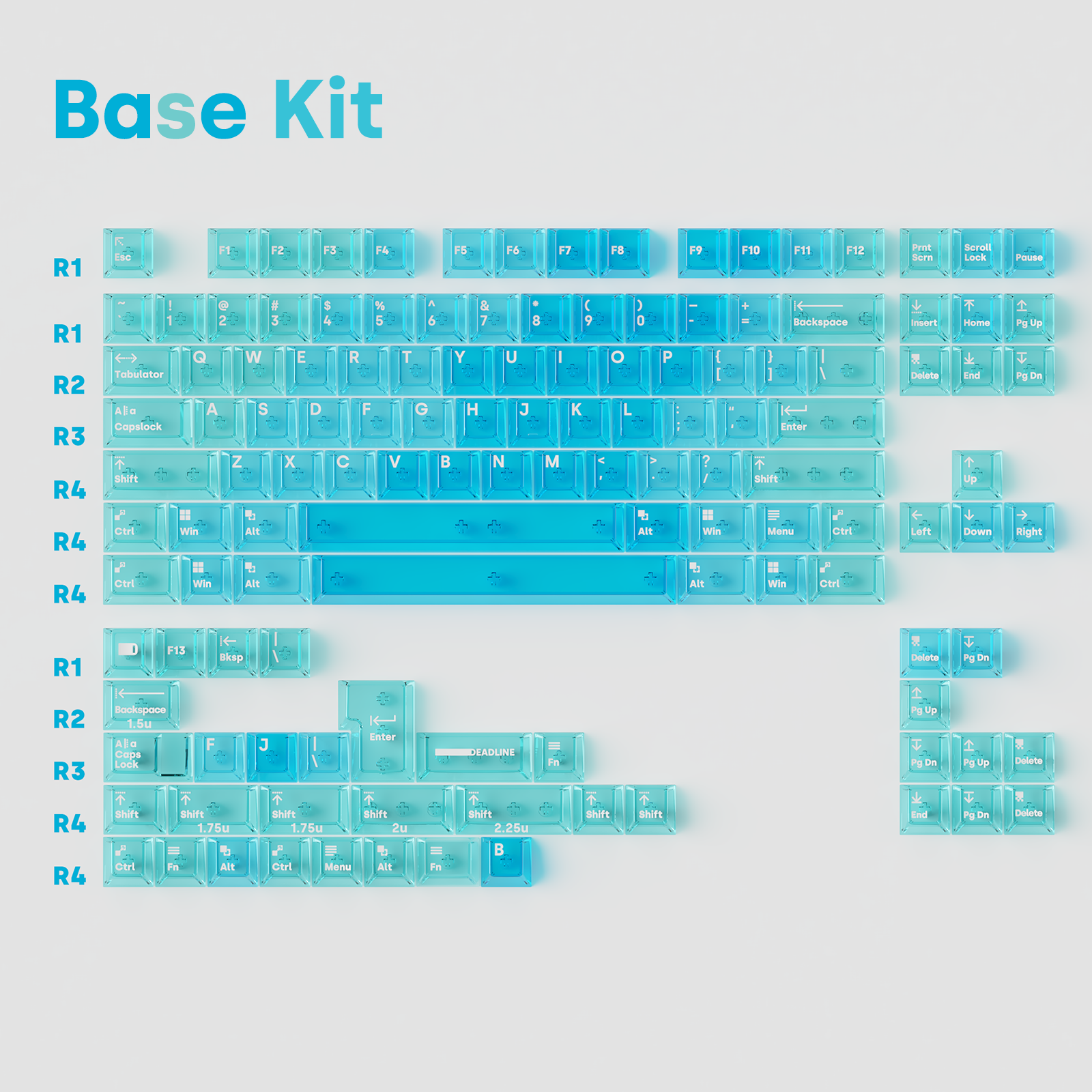 Deadline AirWave PC Keycaps - Group-Buy