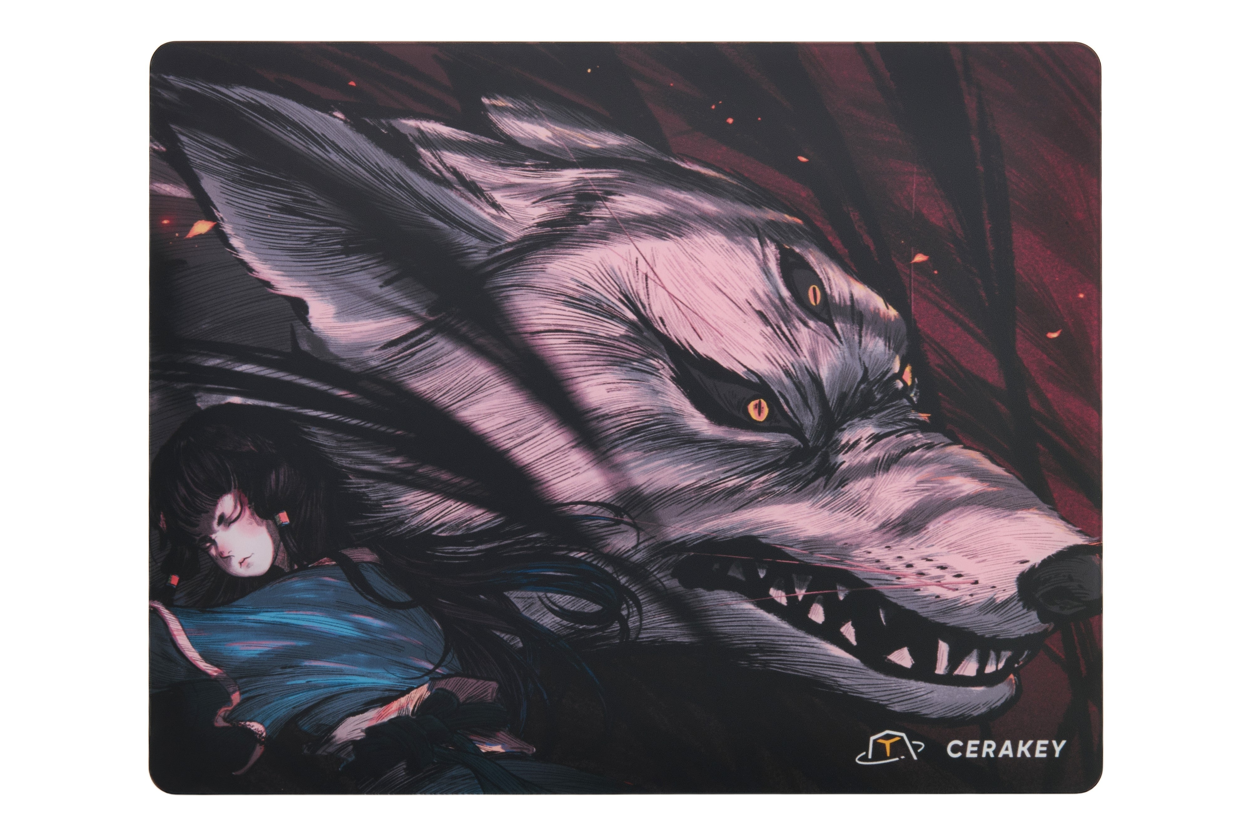 Cerakey X San Yan: Artistic Glass Mousepad - Pre-Order