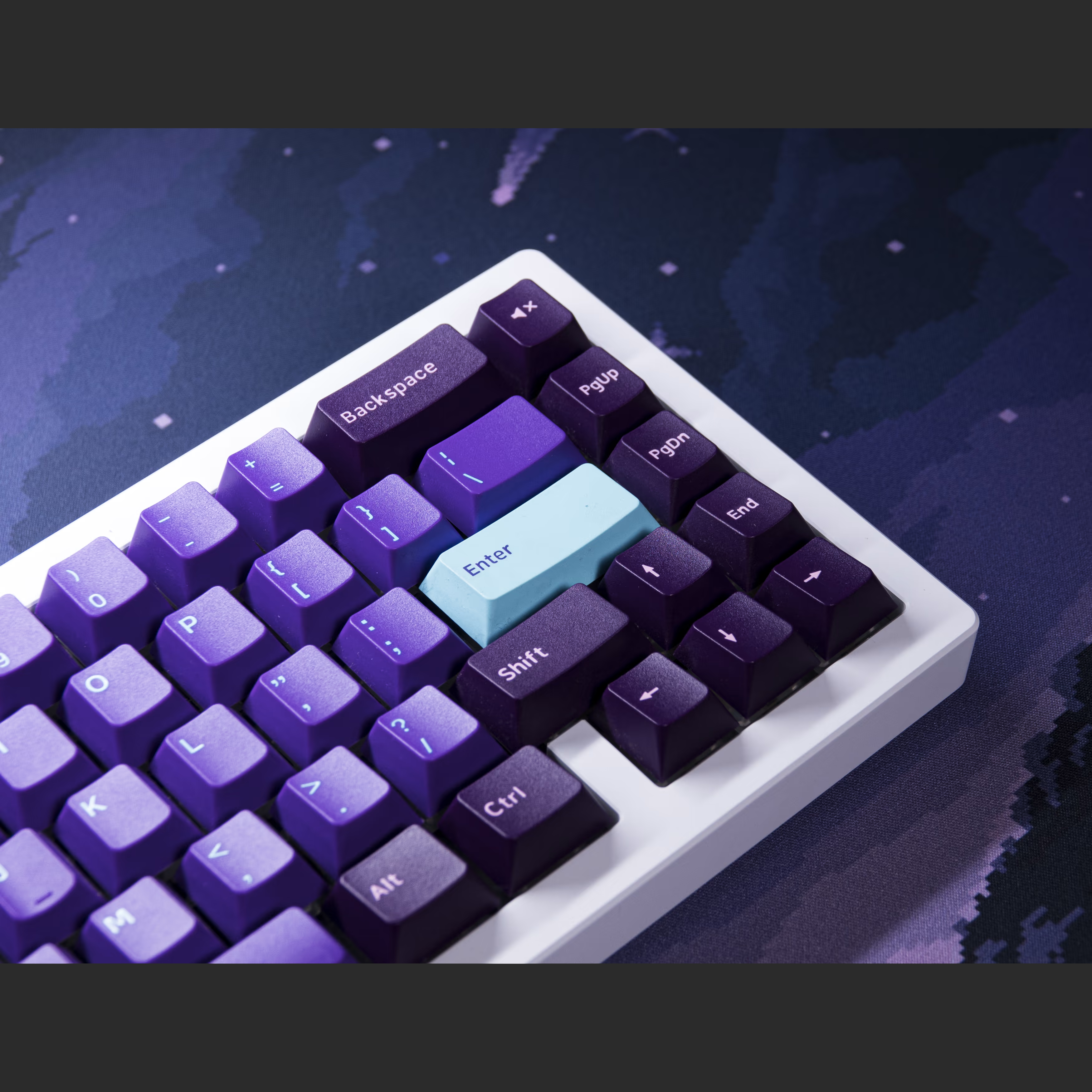 Kinetic Labs Galaxy PBT Keycaps