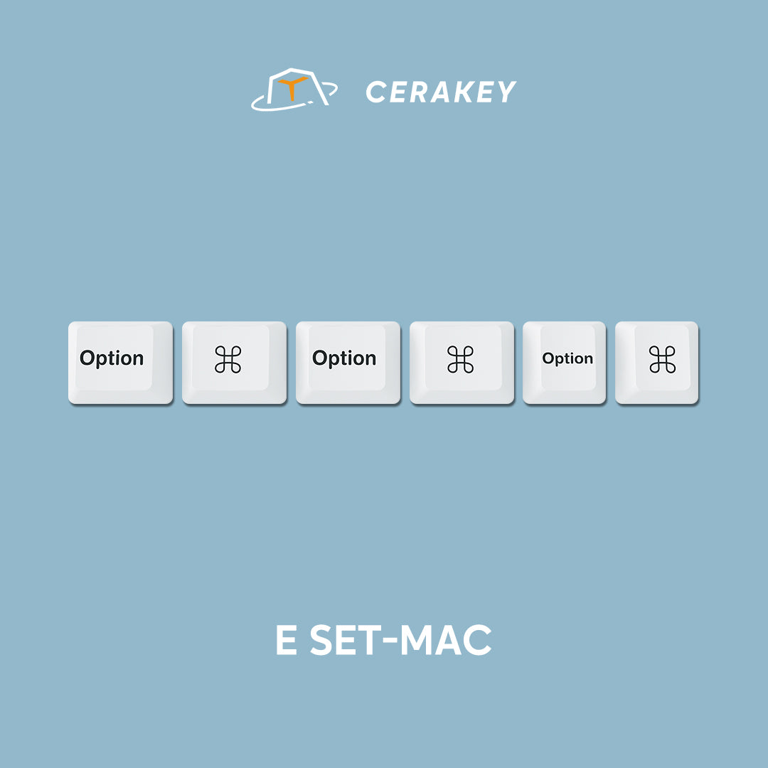 Cerakey Keycapset