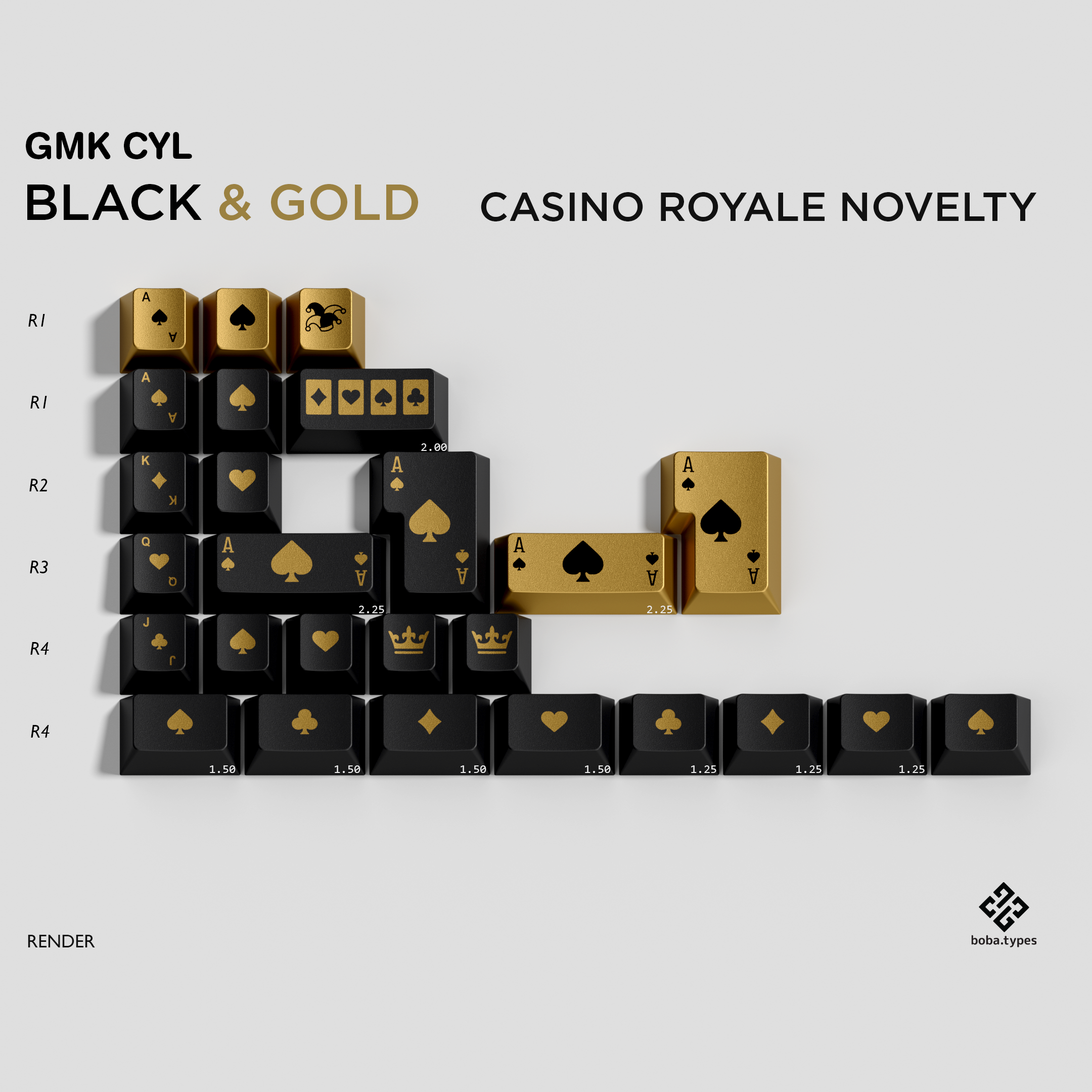 GMK Black and Gold