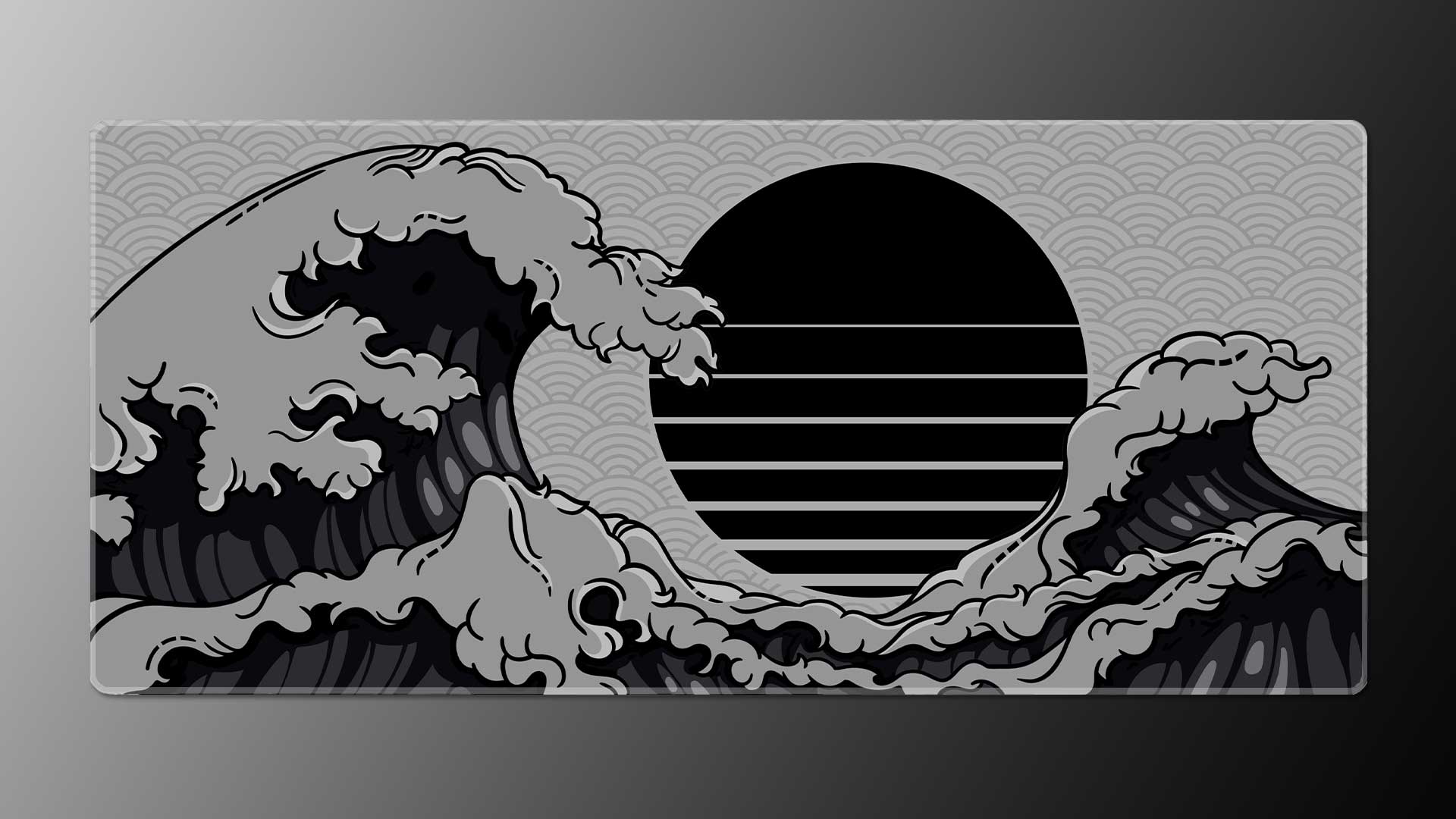 The Great Retro Wave Deskmat