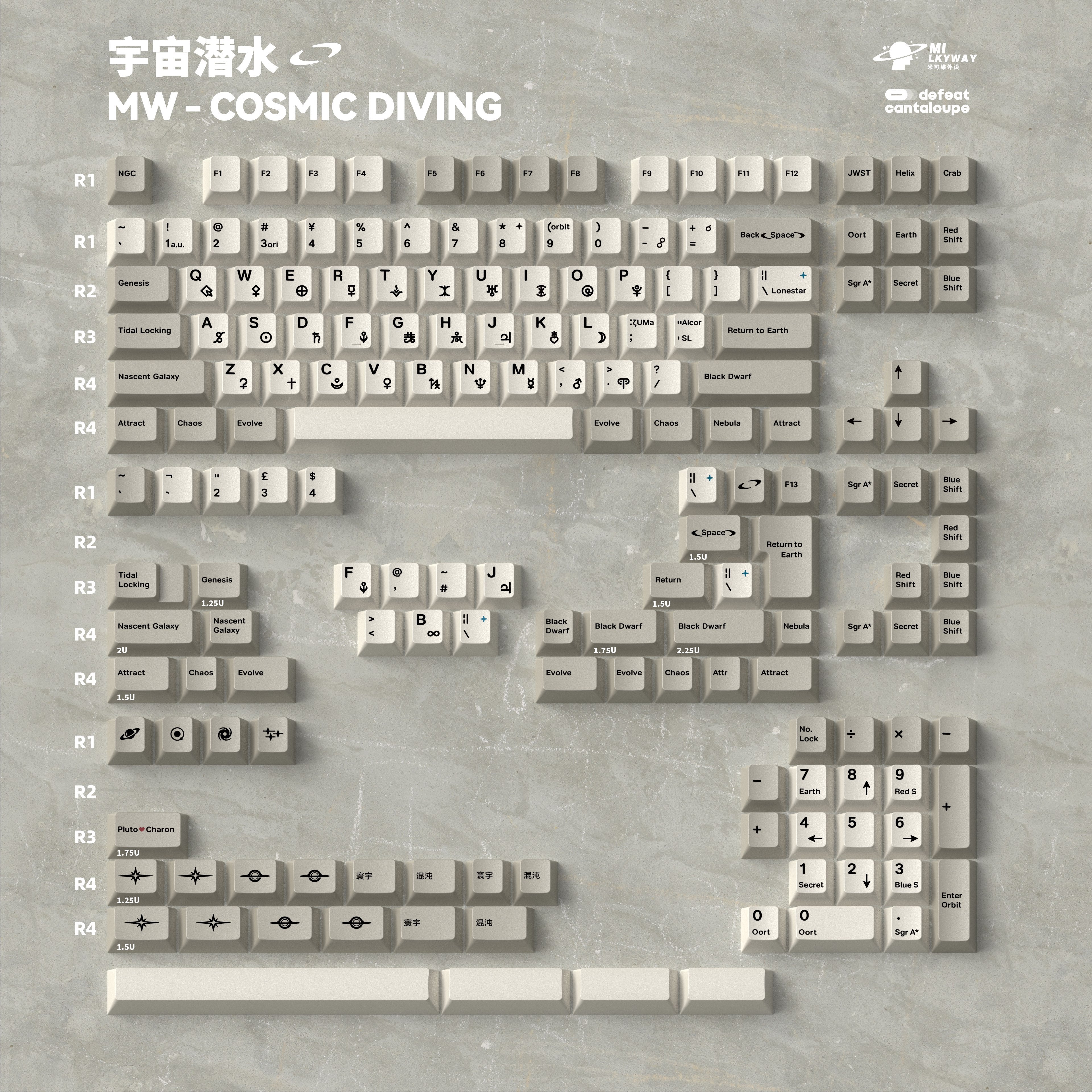 MW Cosmic Diving 宇宙潜水