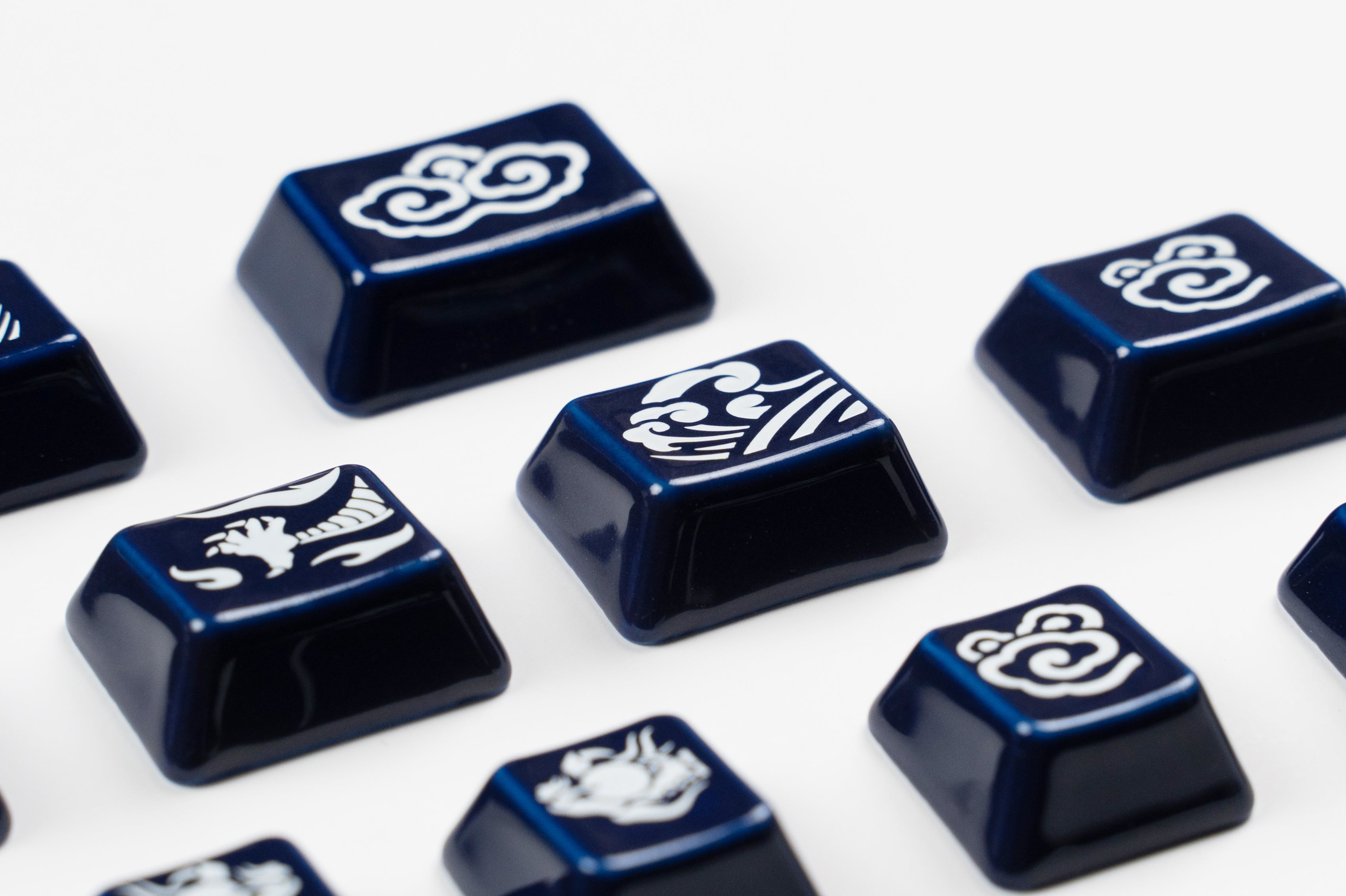Cerakey Dragon Novelty Ceramic Keycap Set - Pre-Order