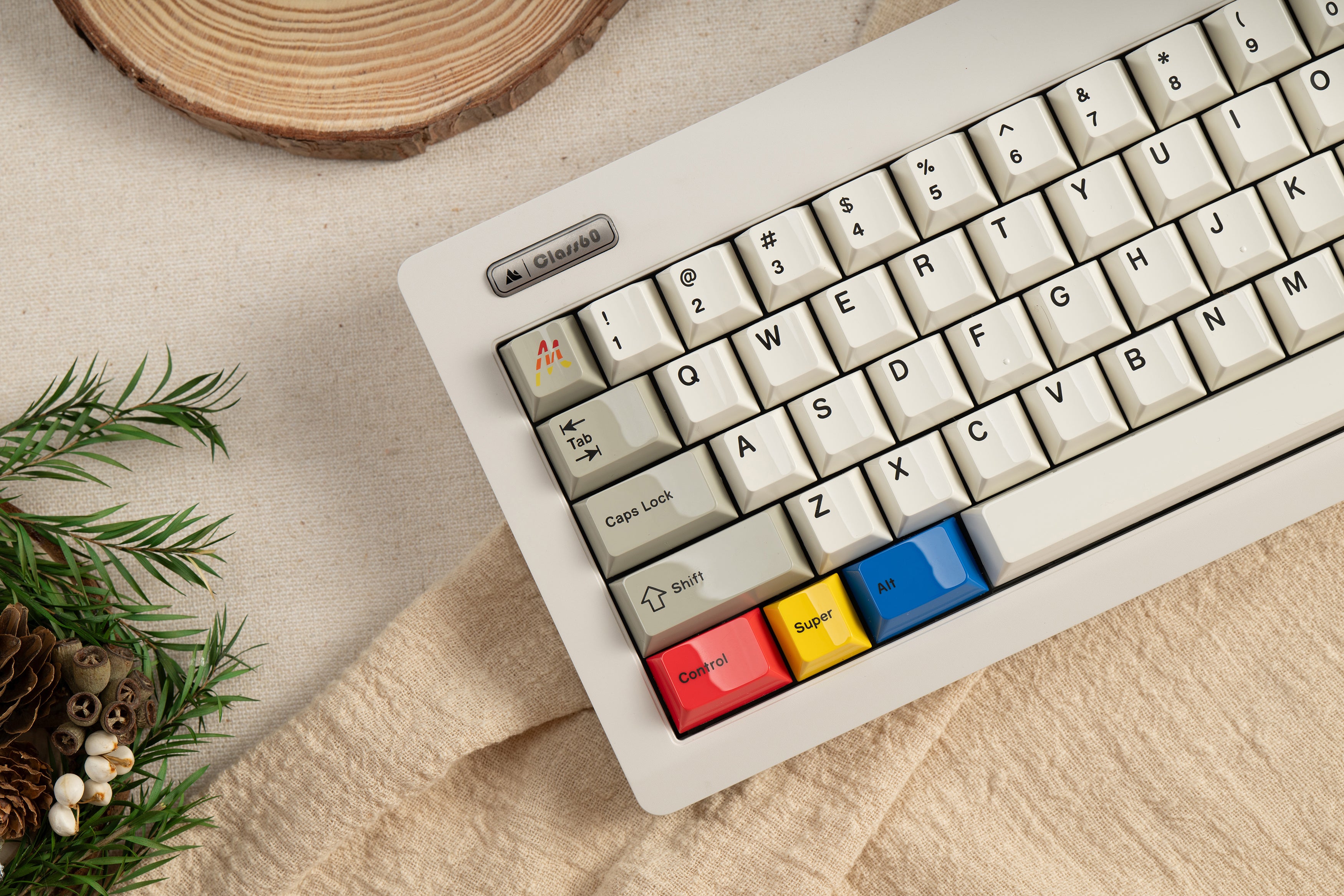 Glazed Beige Keycaps Sets - Pre-Order