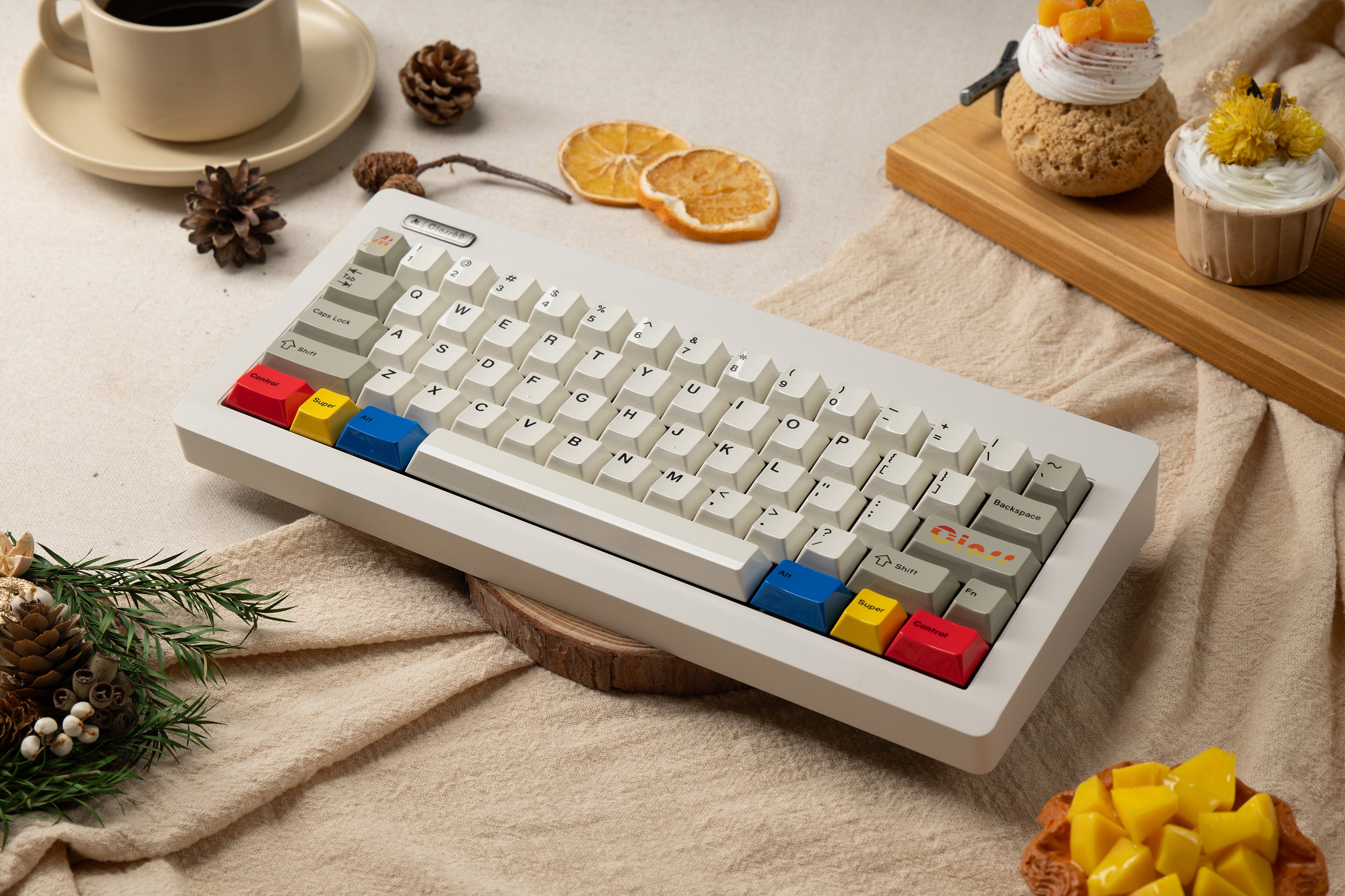 Glazed Beige Keycaps Sets - Group-Buy