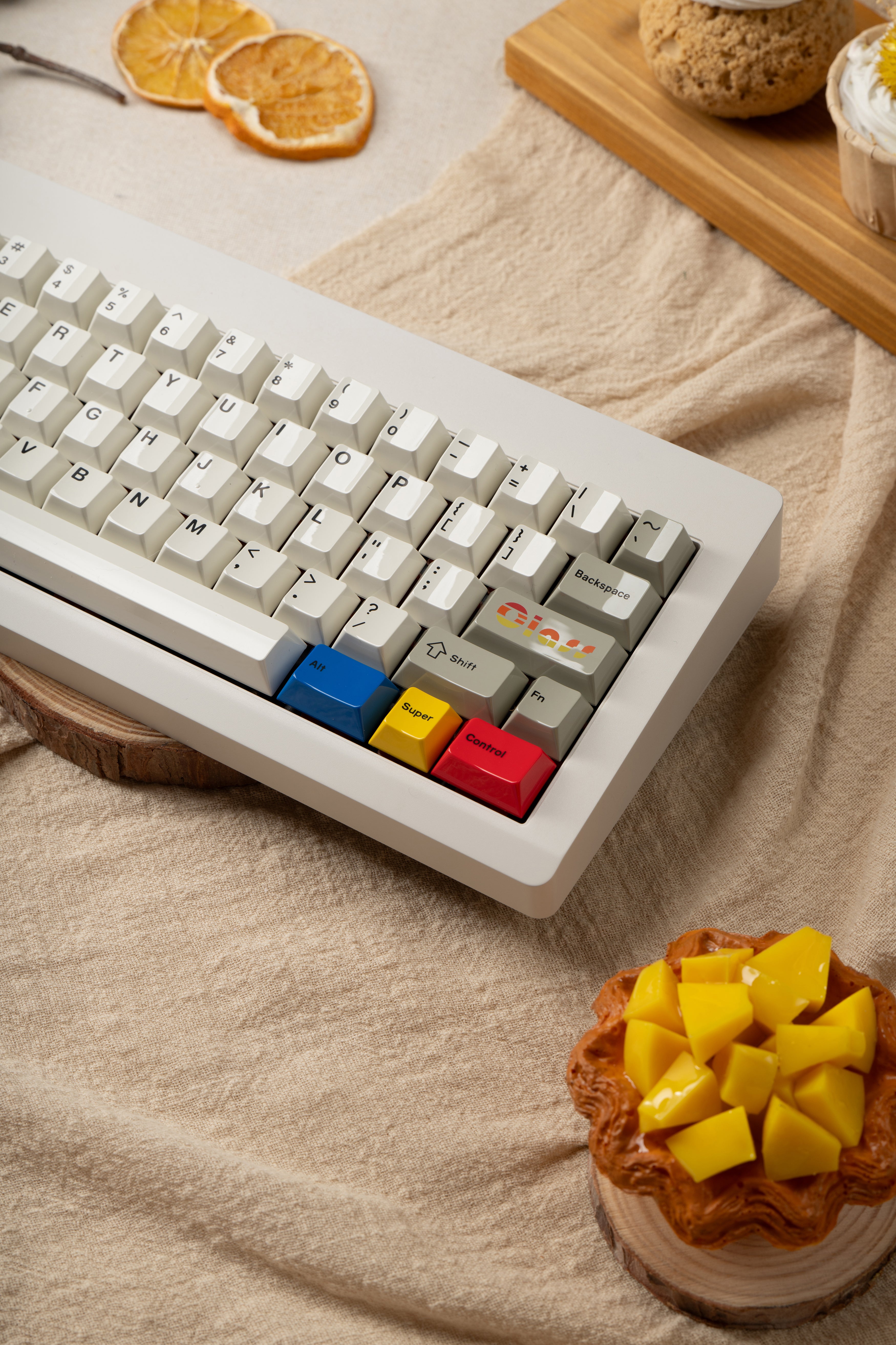Glazed Beige Keycaps Sets - Group-Buy