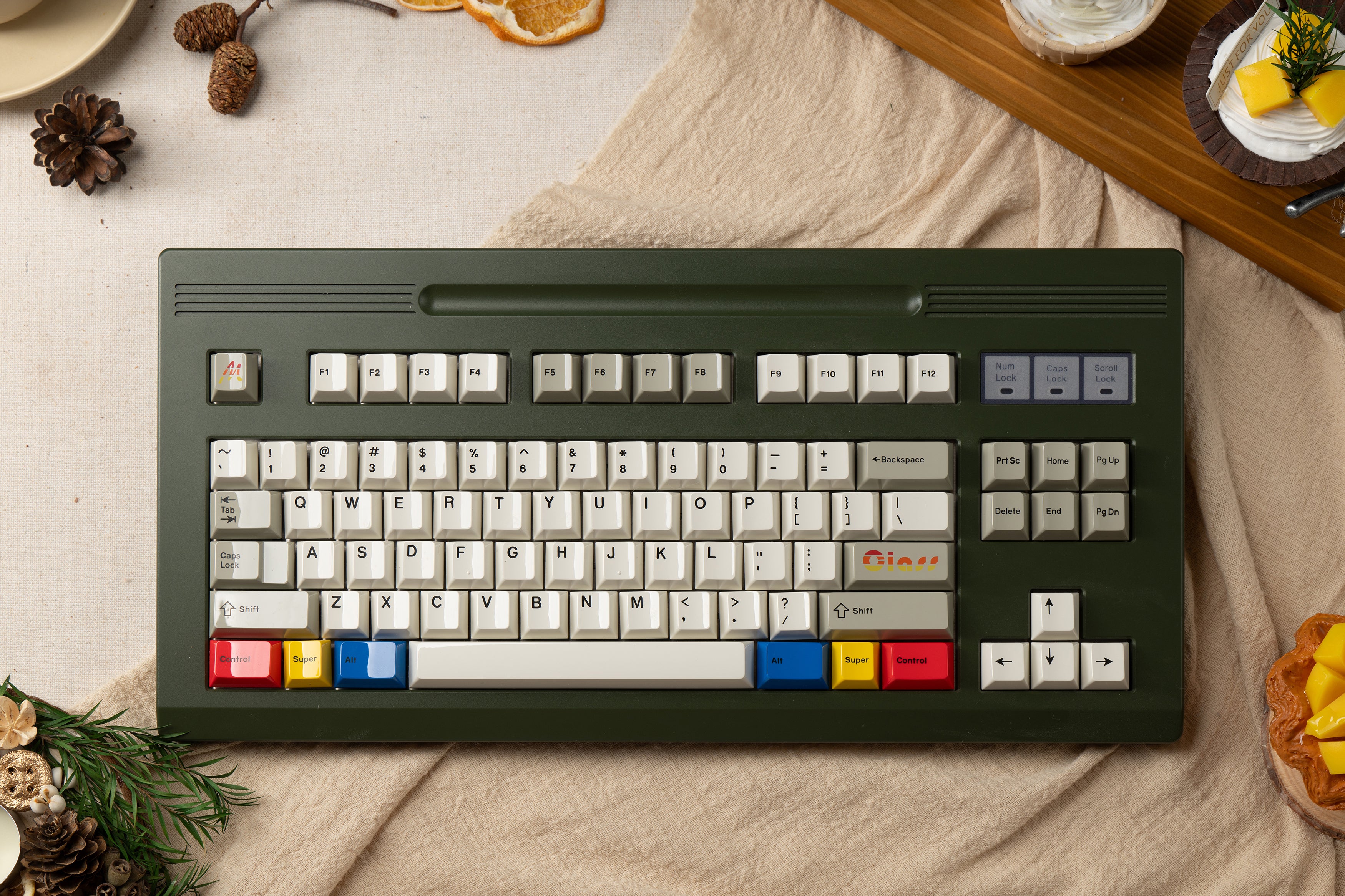 Glazed Beige Keycaps Sets - Pre-Order