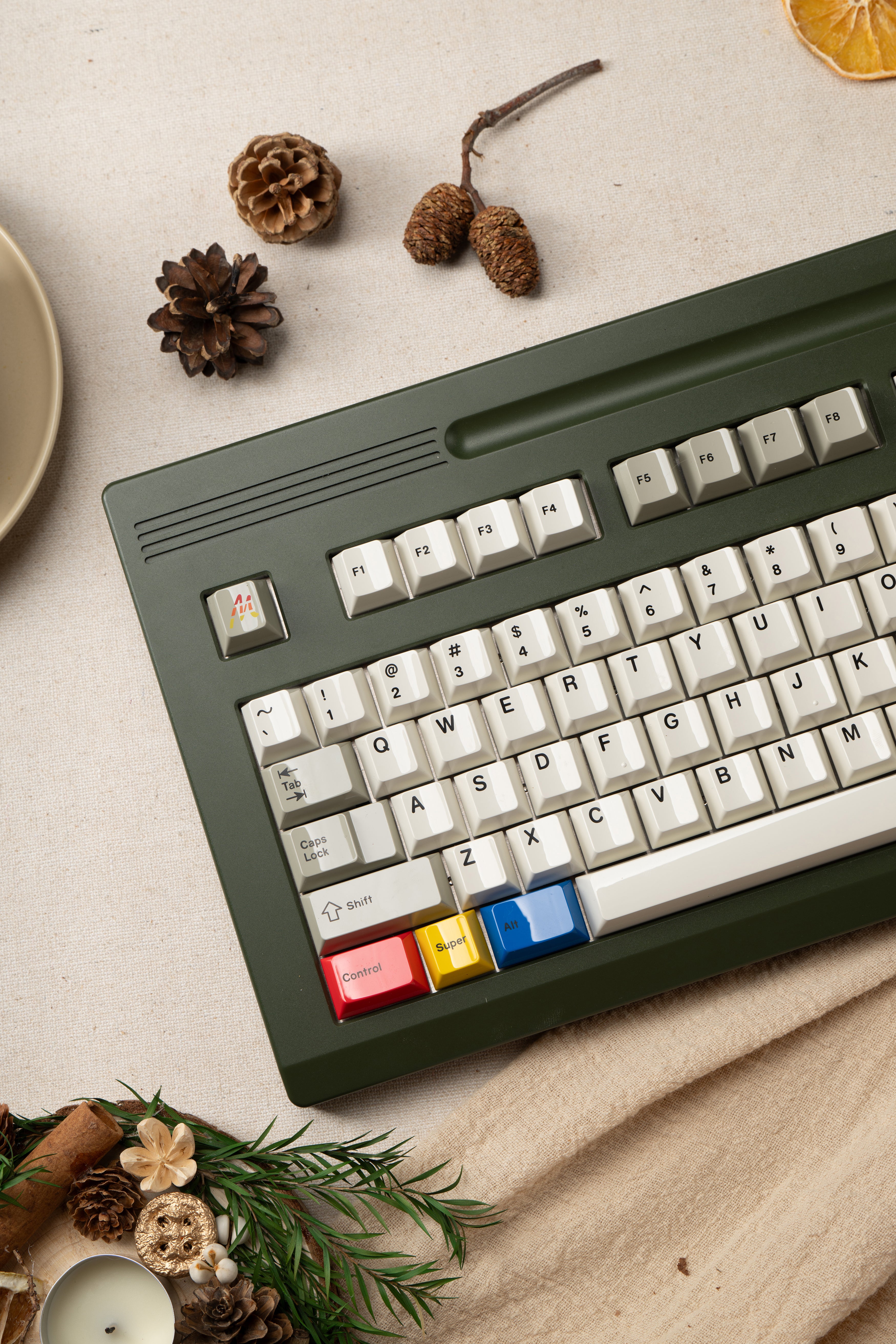 Glazed Beige Keycaps Sets - Pre-Order