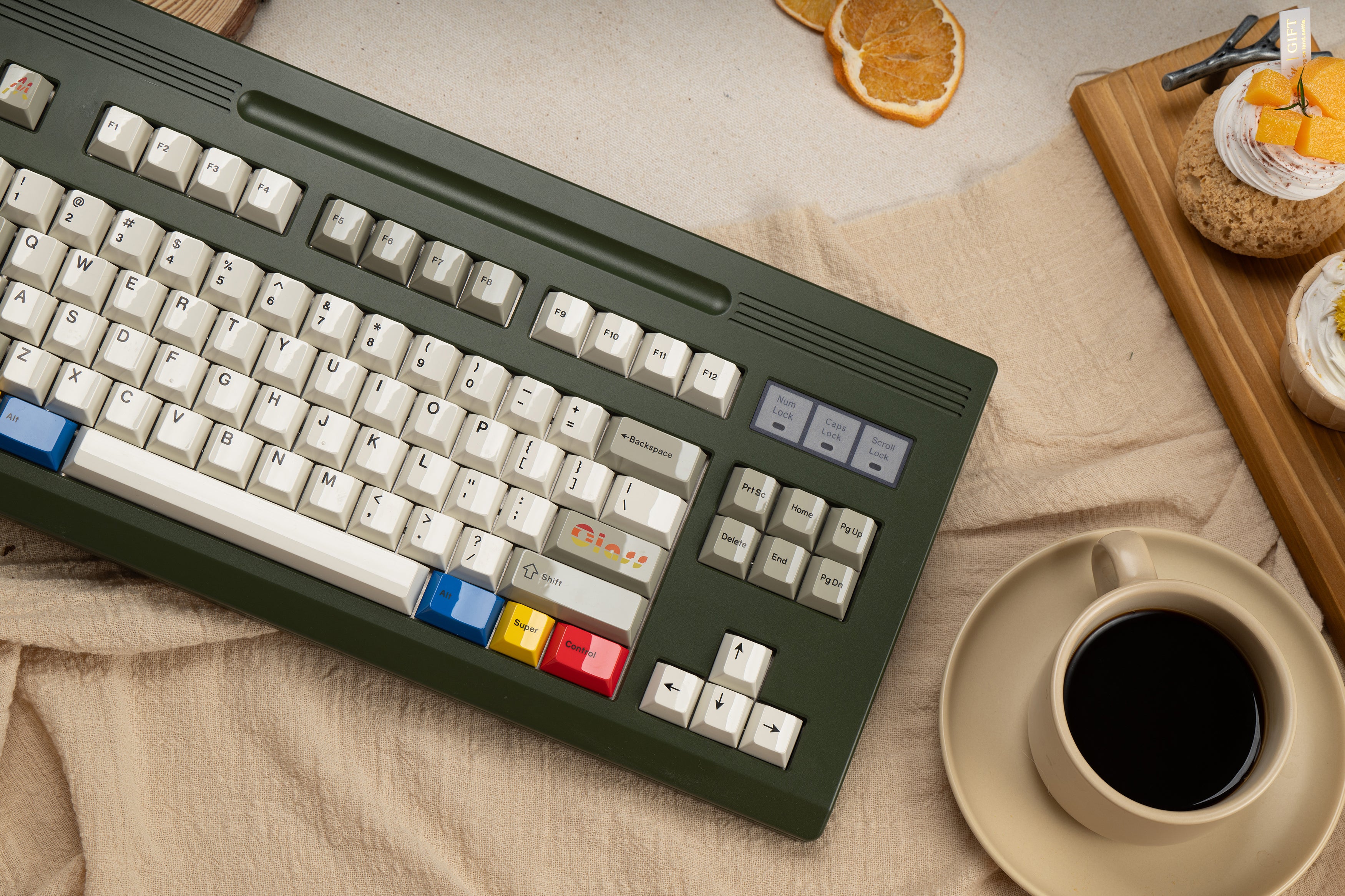 Glazed Beige Keycaps Sets - Group-Buy