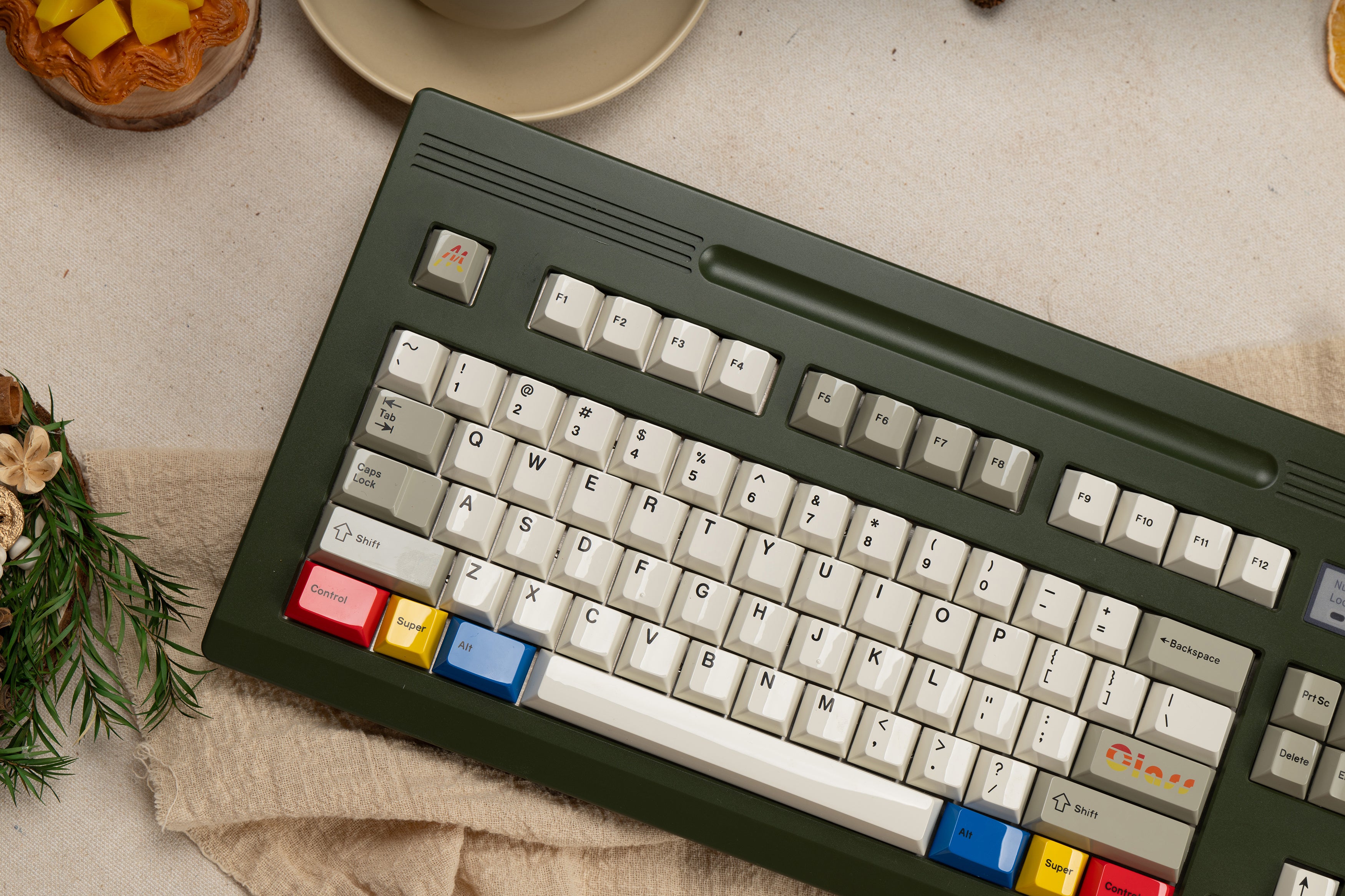 Glazed Beige Keycaps Sets - Group-Buy