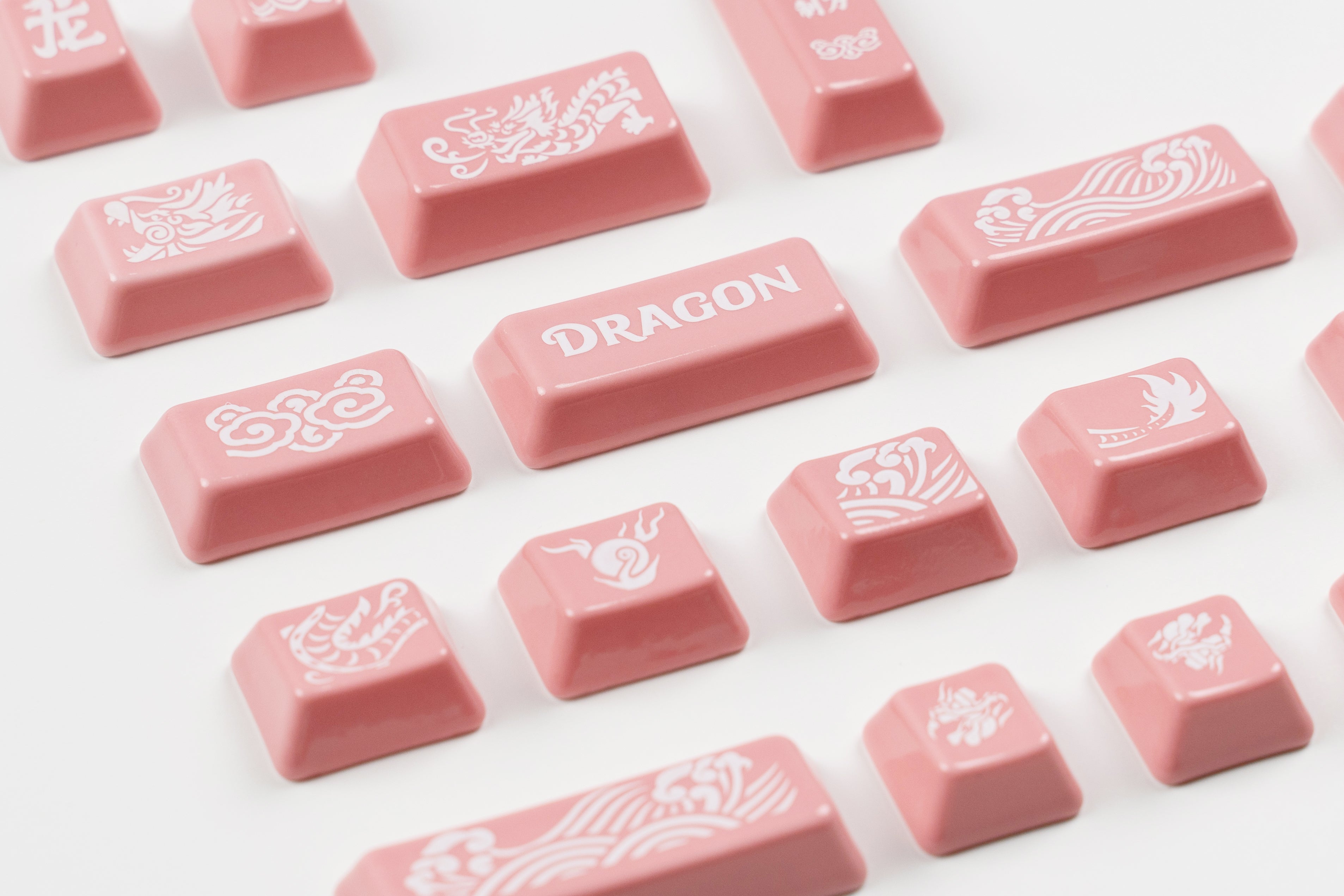 Cerakey Dragon Novelty Ceramic Keycap Set - Pre-Order
