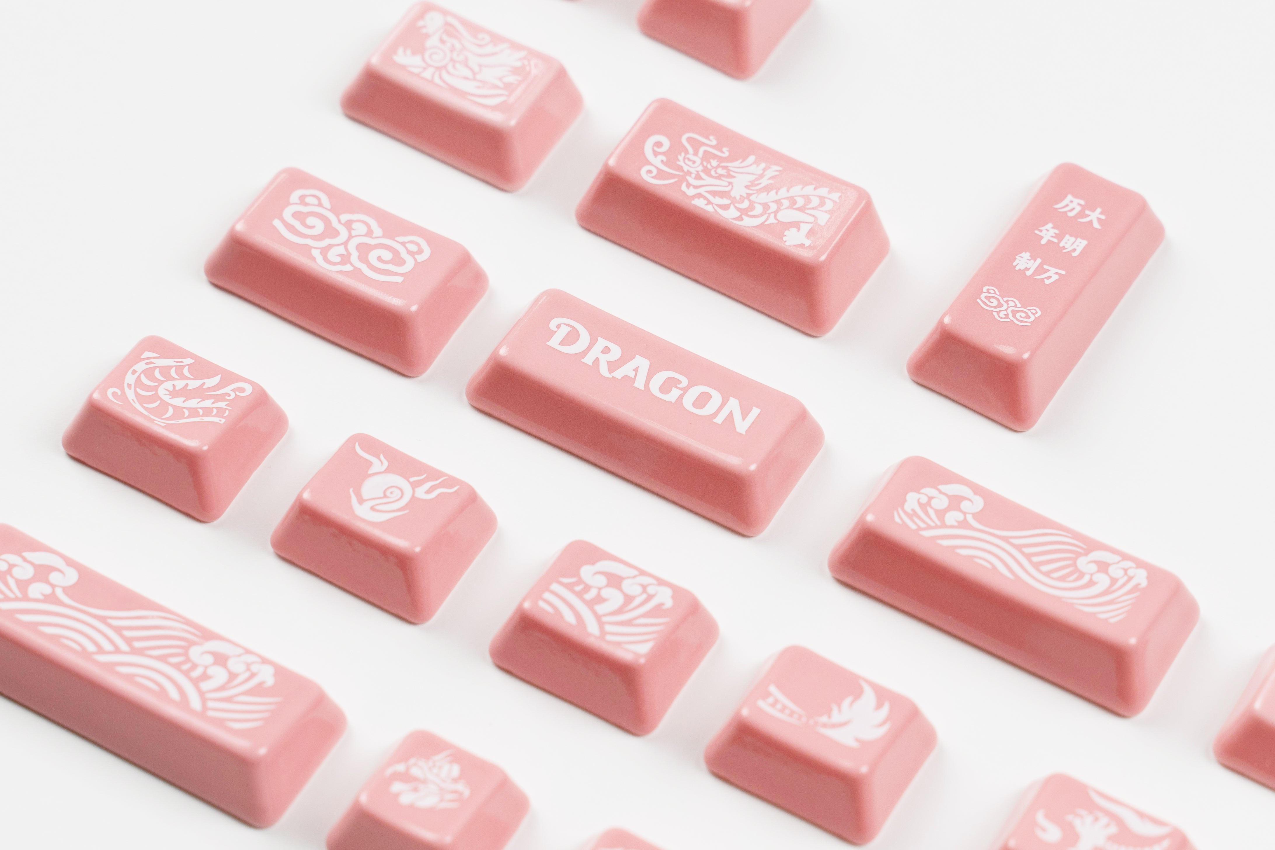 Cerakey Dragon Novelty Ceramic Keycap Set - Pre-Order