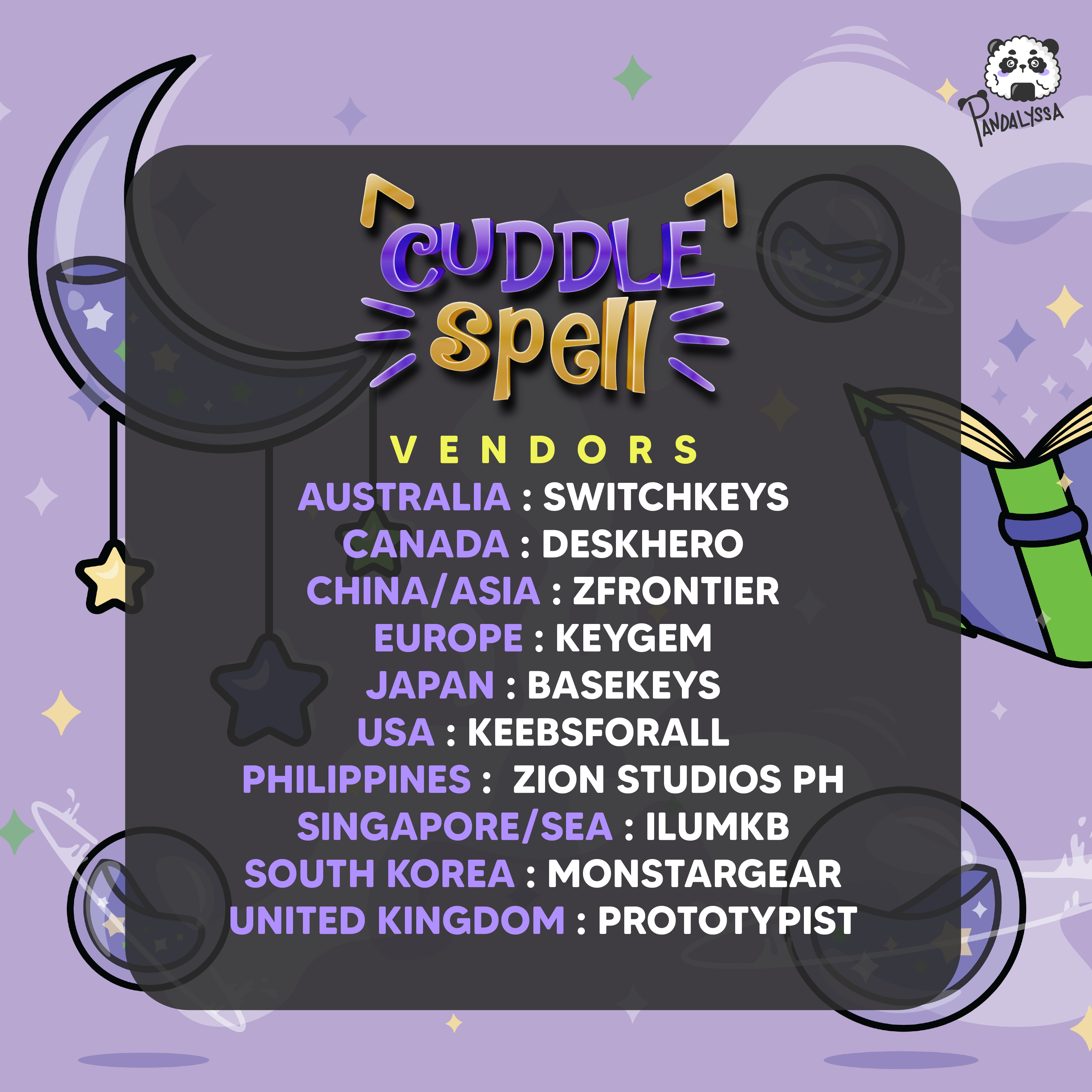 Cuddle Spell Deskmat Group-Buy