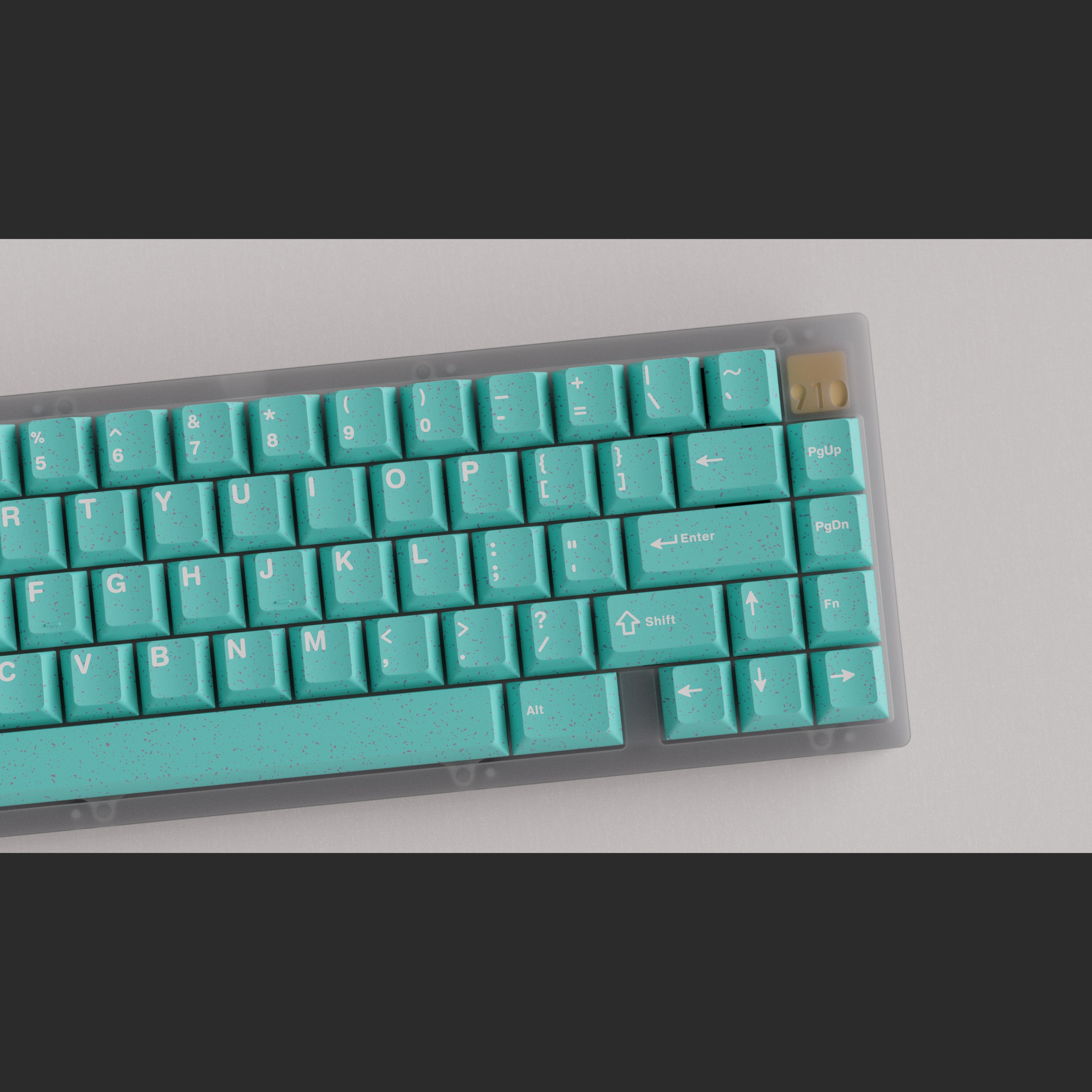 WS Purquoise Keycaps