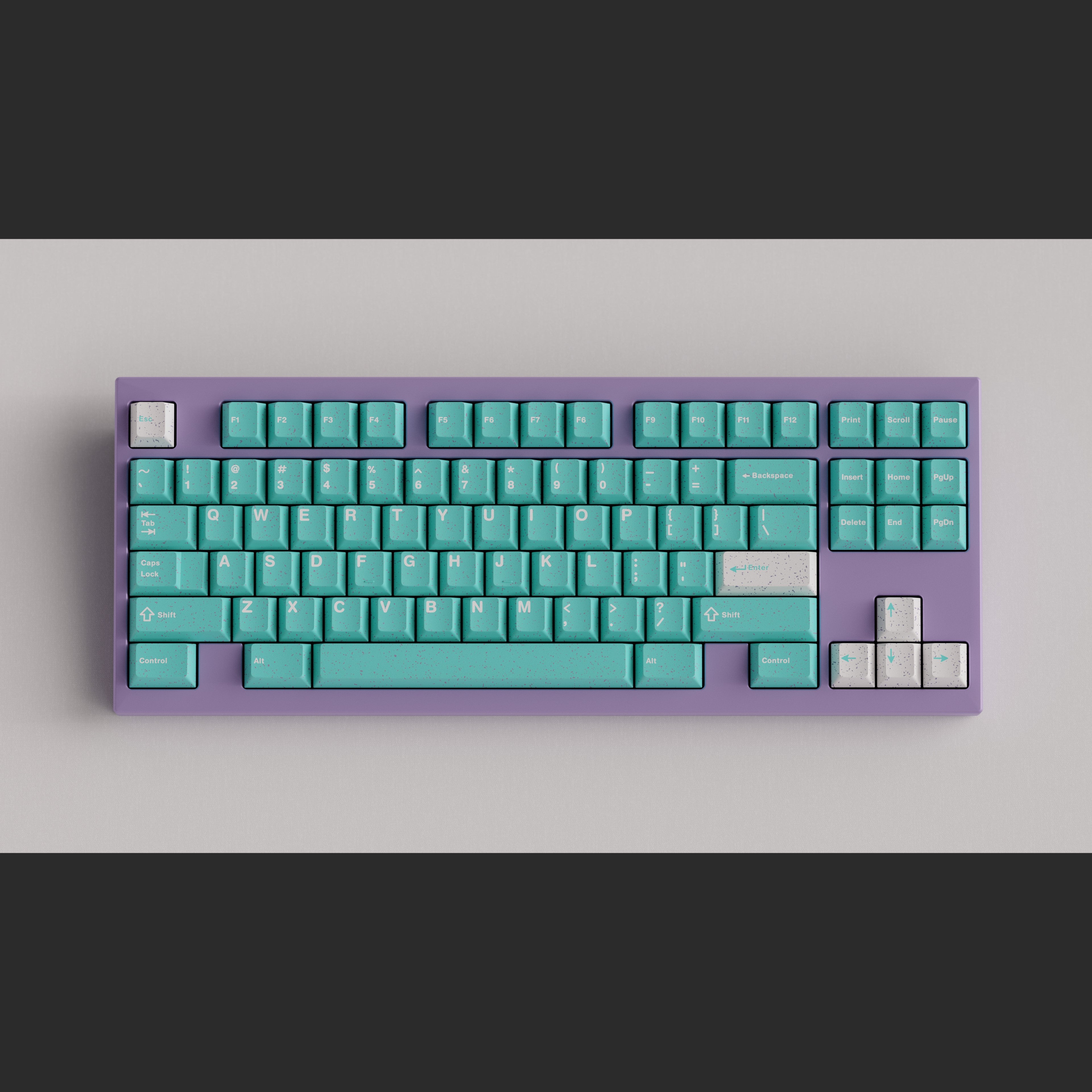 WS Purquoise Keycaps