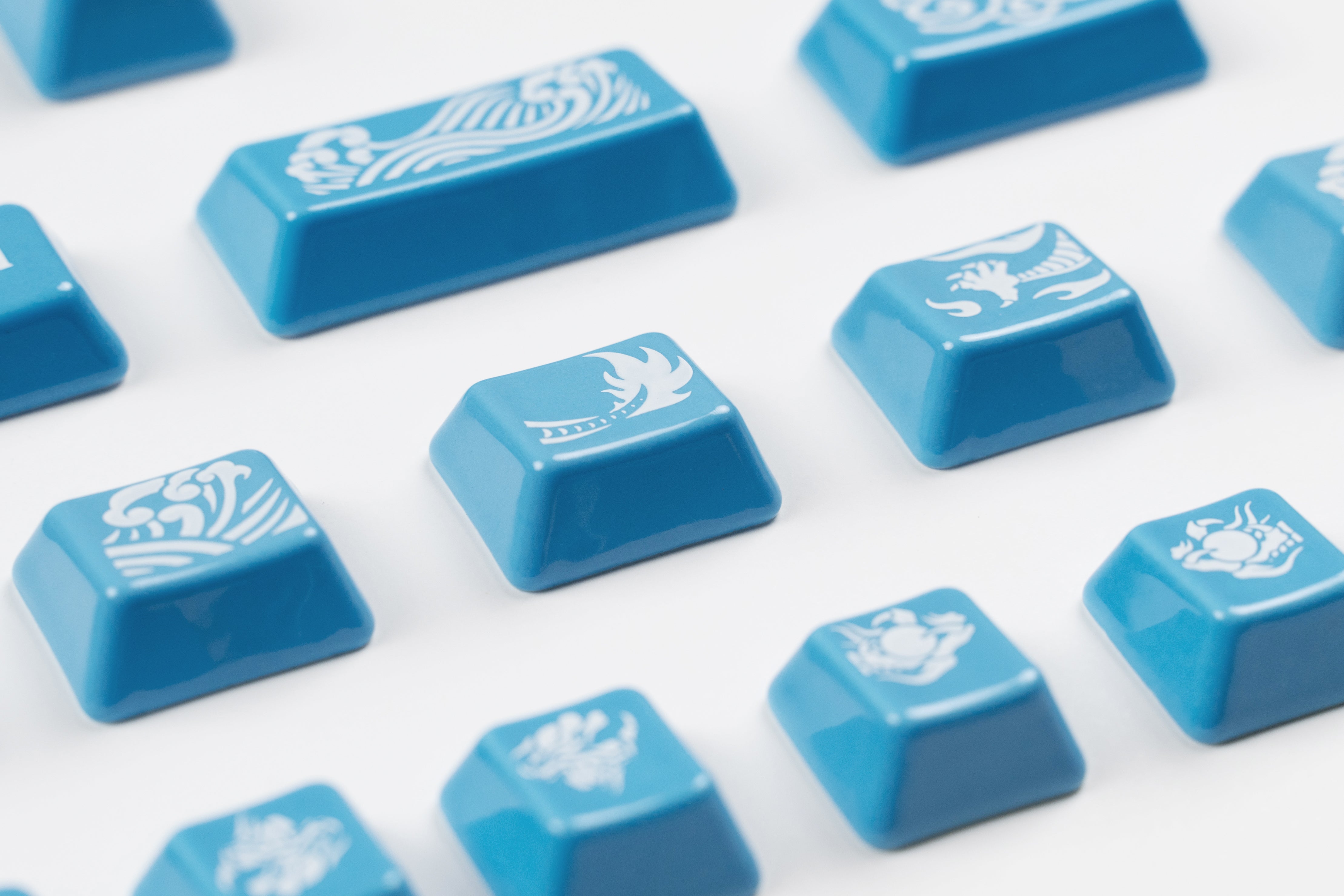 Cerakey Dragon Novelty Ceramic Keycap Set - Pre-Order