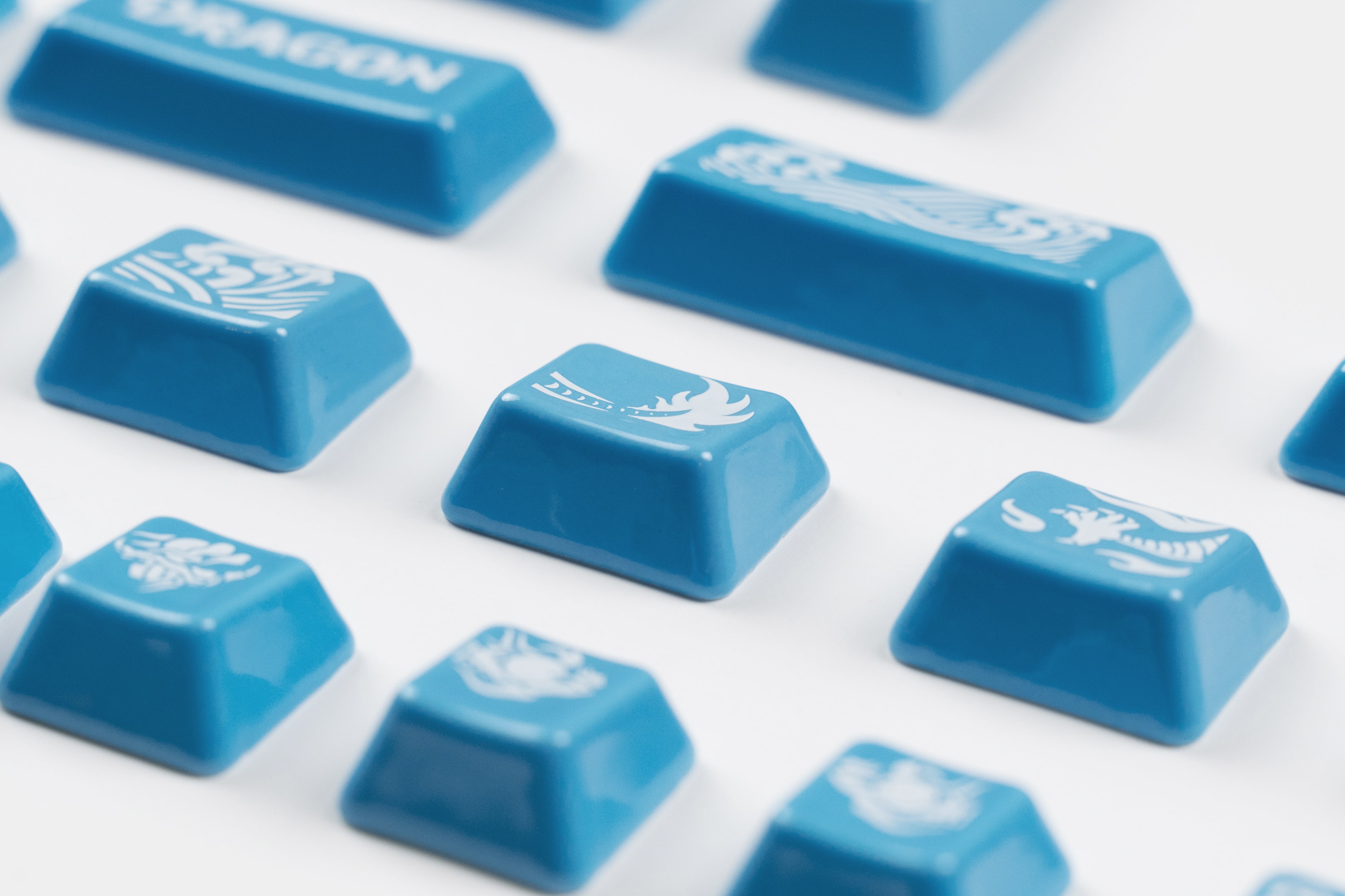 Cerakey Dragon Novelty Ceramic Keycap Set - Pre-Order