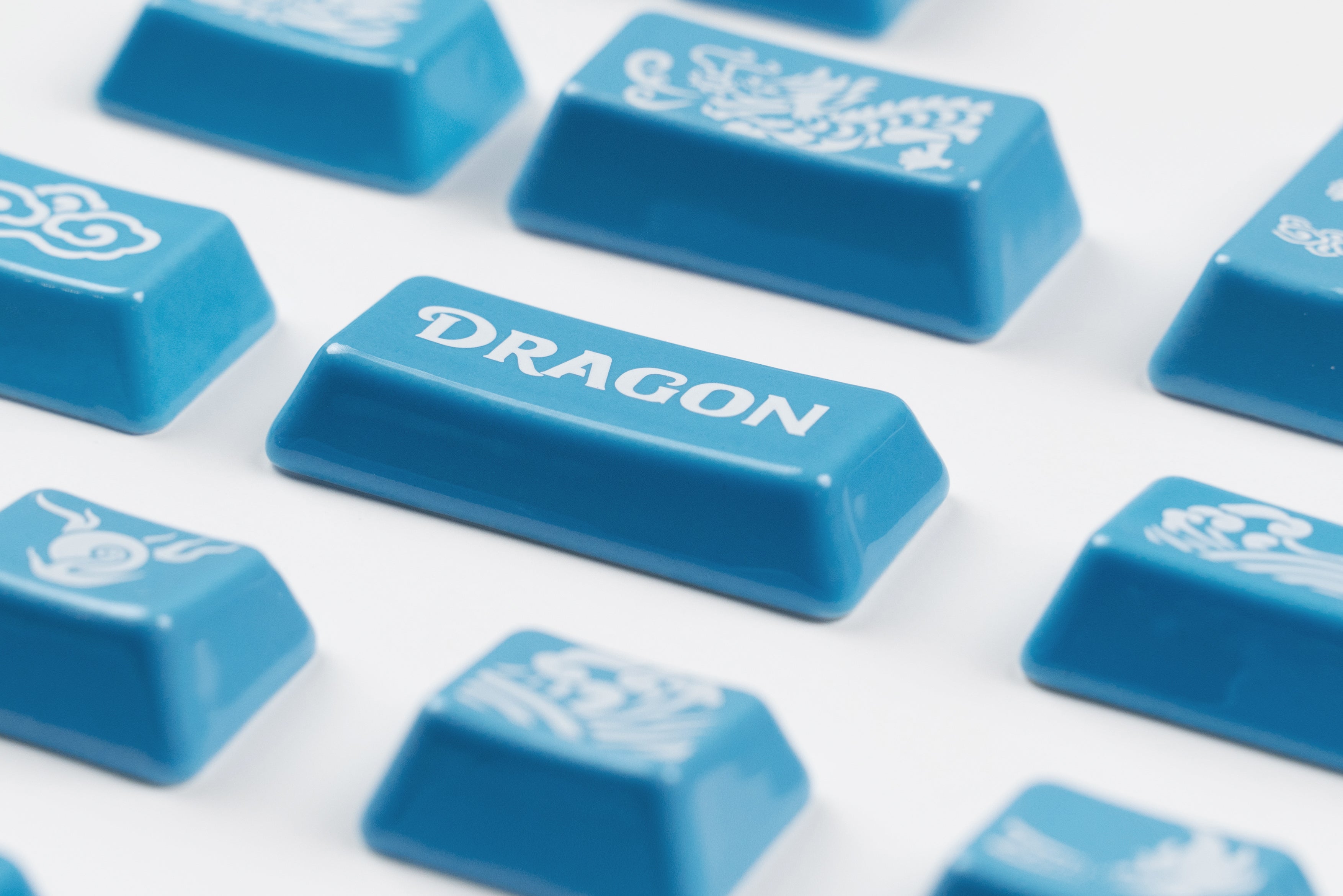 Cerakey Dragon Novelty Ceramic Keycap Set - Pre-Order