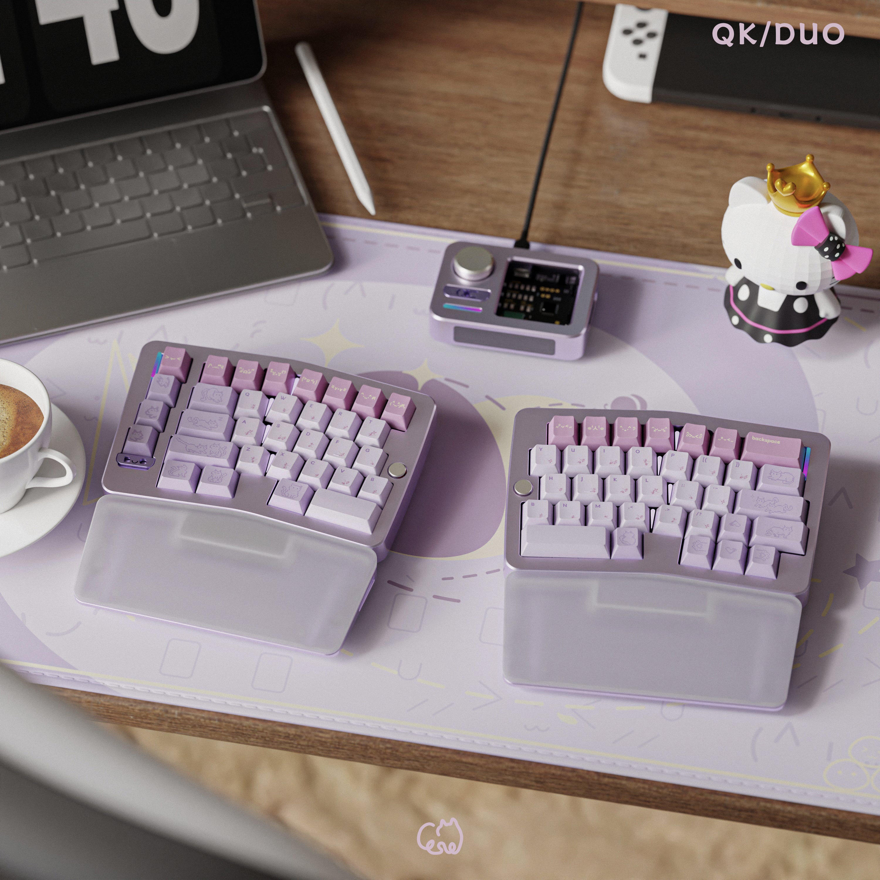 QK Taro Balls Keycap - Pre-Order