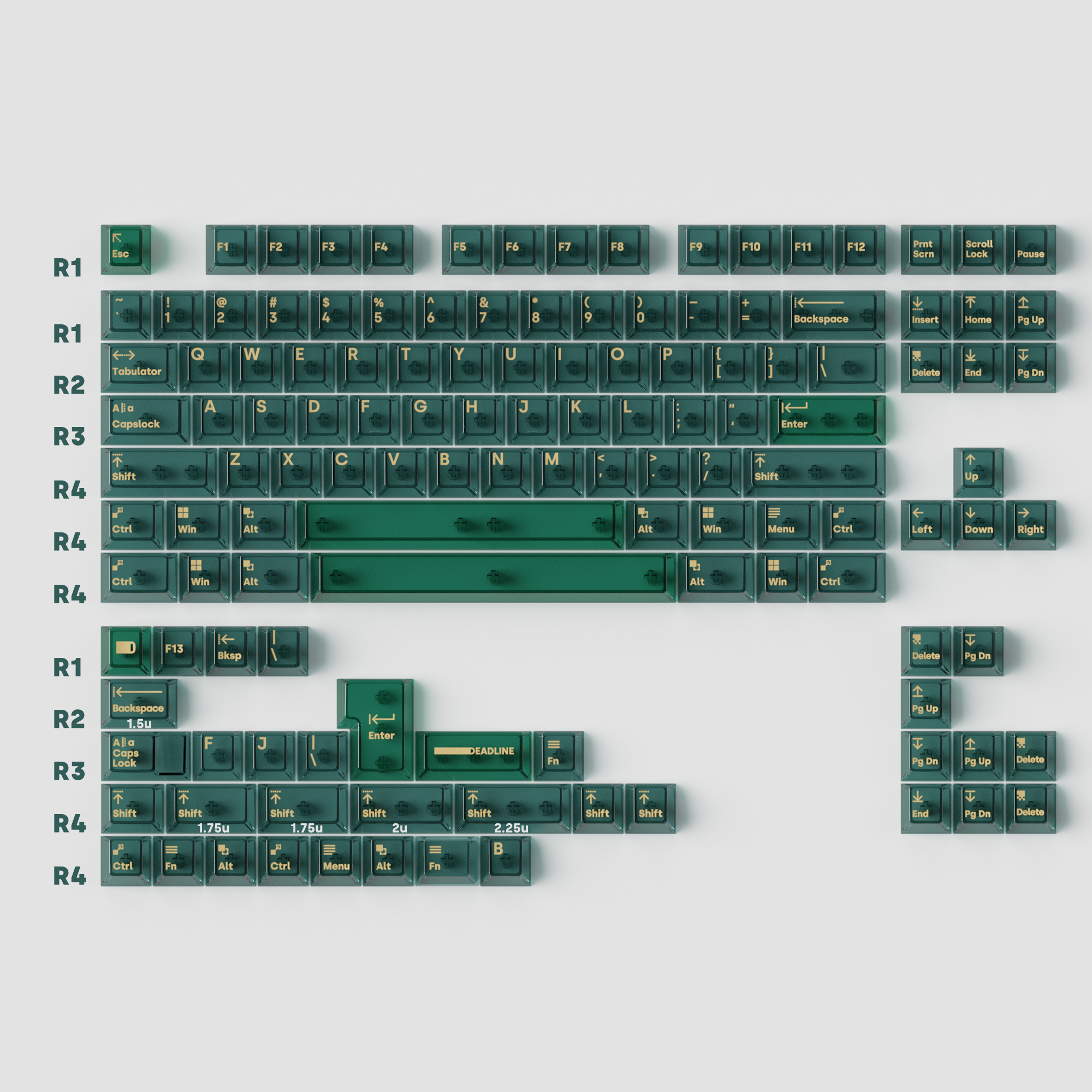 Air-Mallche Keycaps