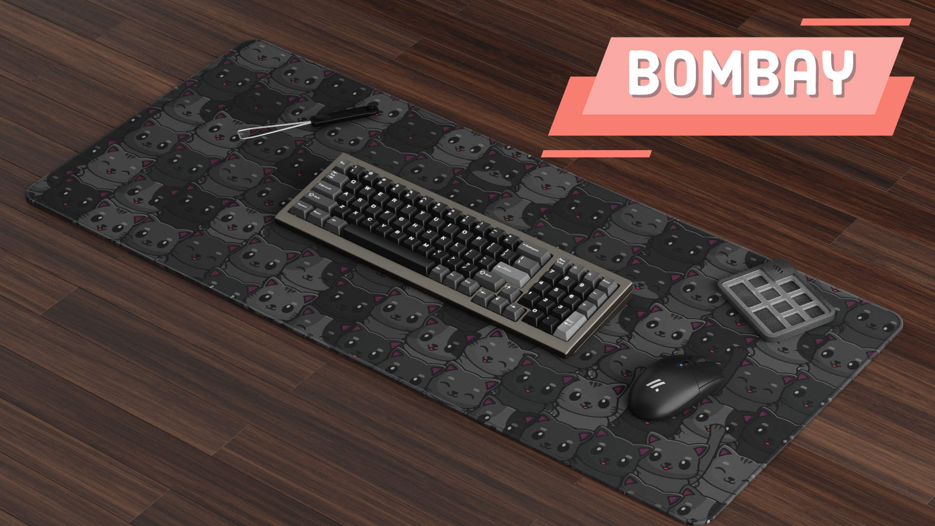 ClackyCat R2 Deskmat
