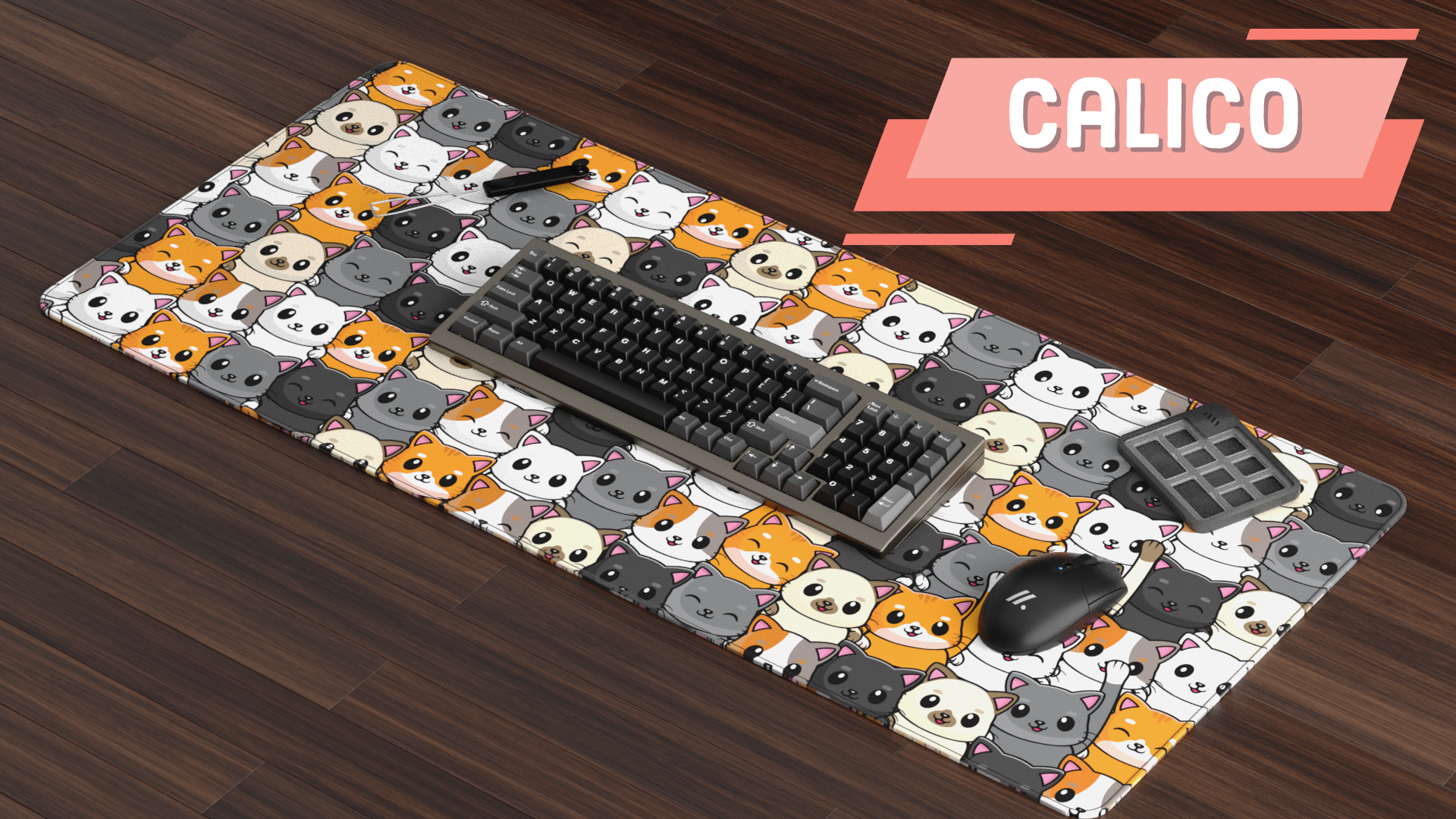 ClackyCat R2 Deskmat