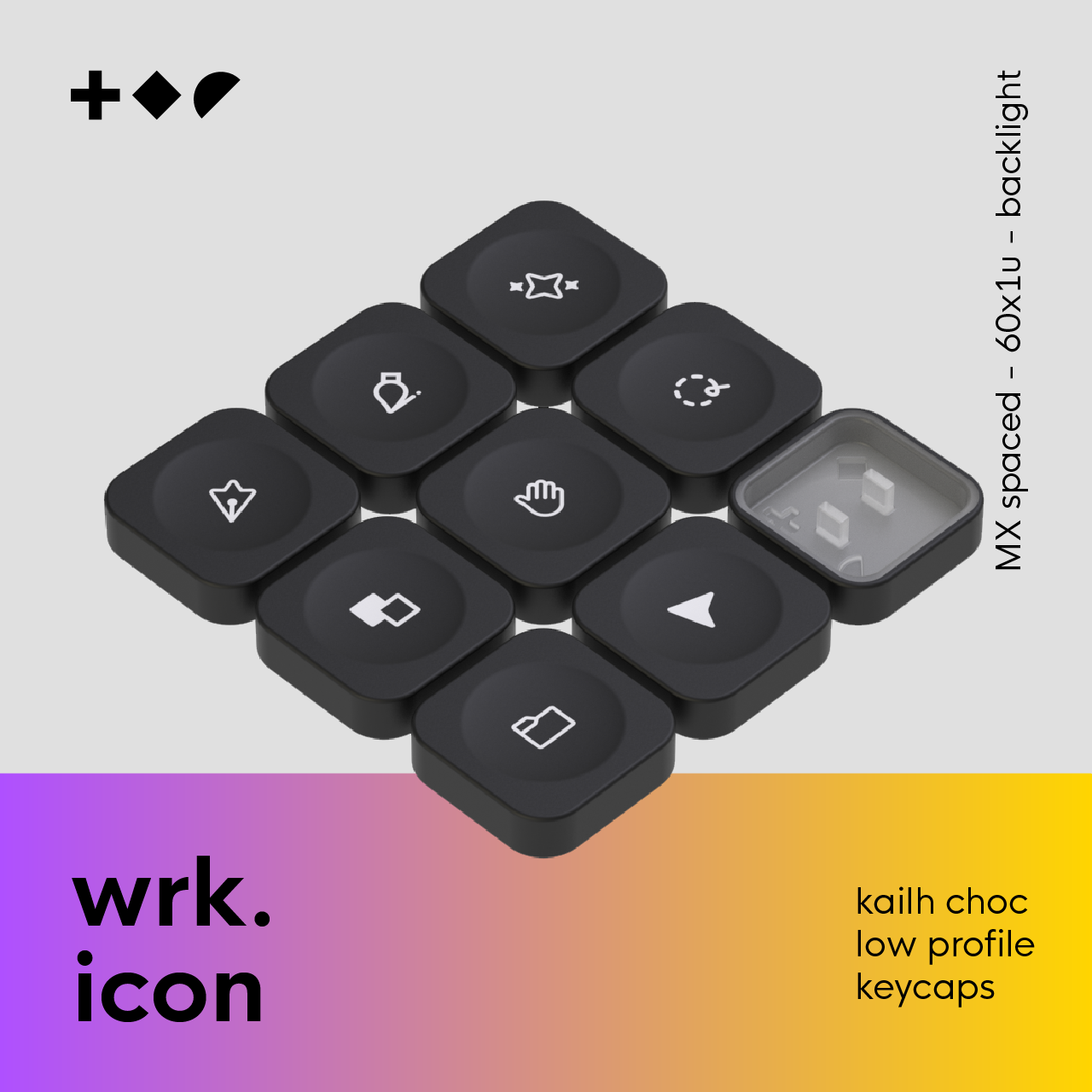 Work Louder Wrk. Keycaps