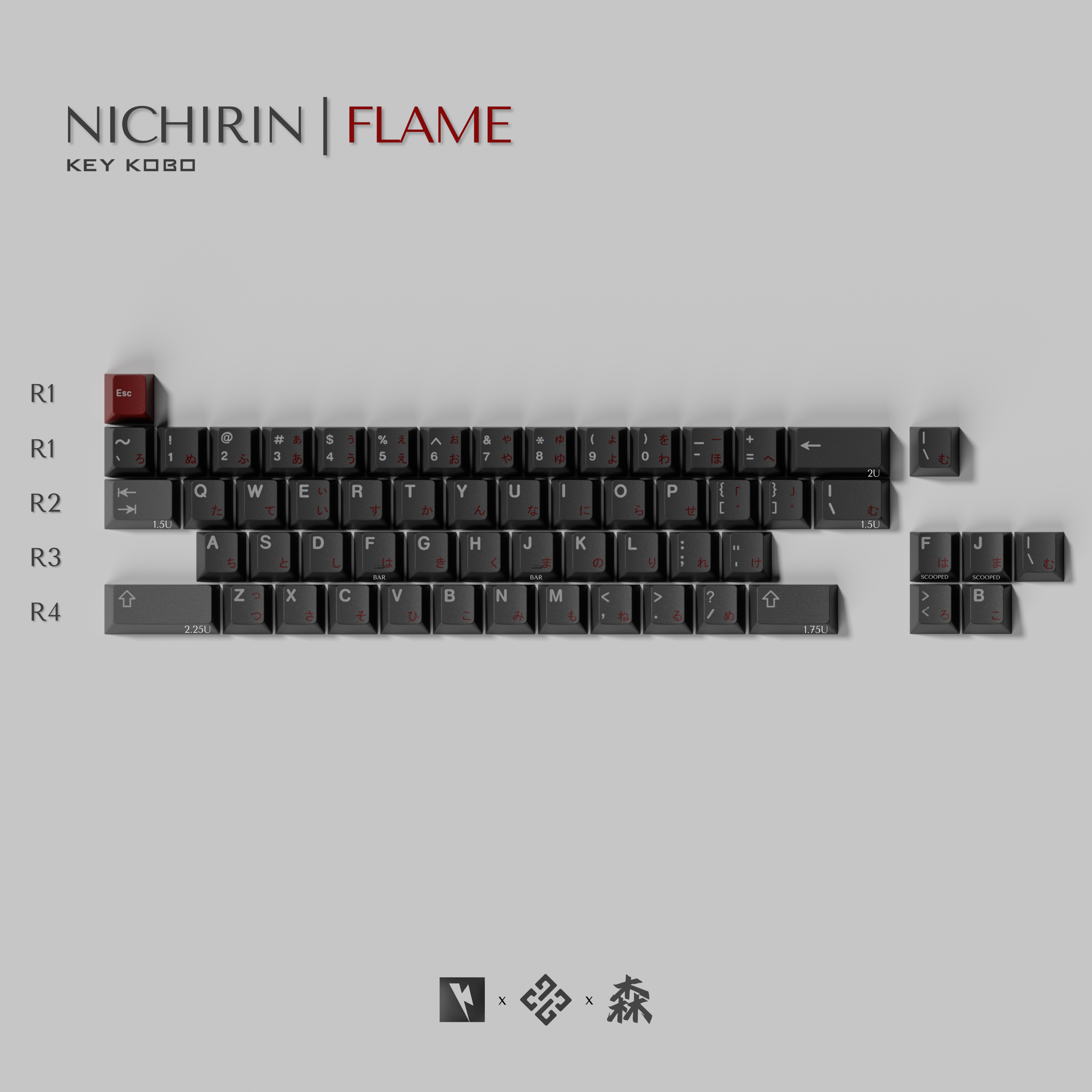 KKB Nichirin Keycaps - Group-Buy