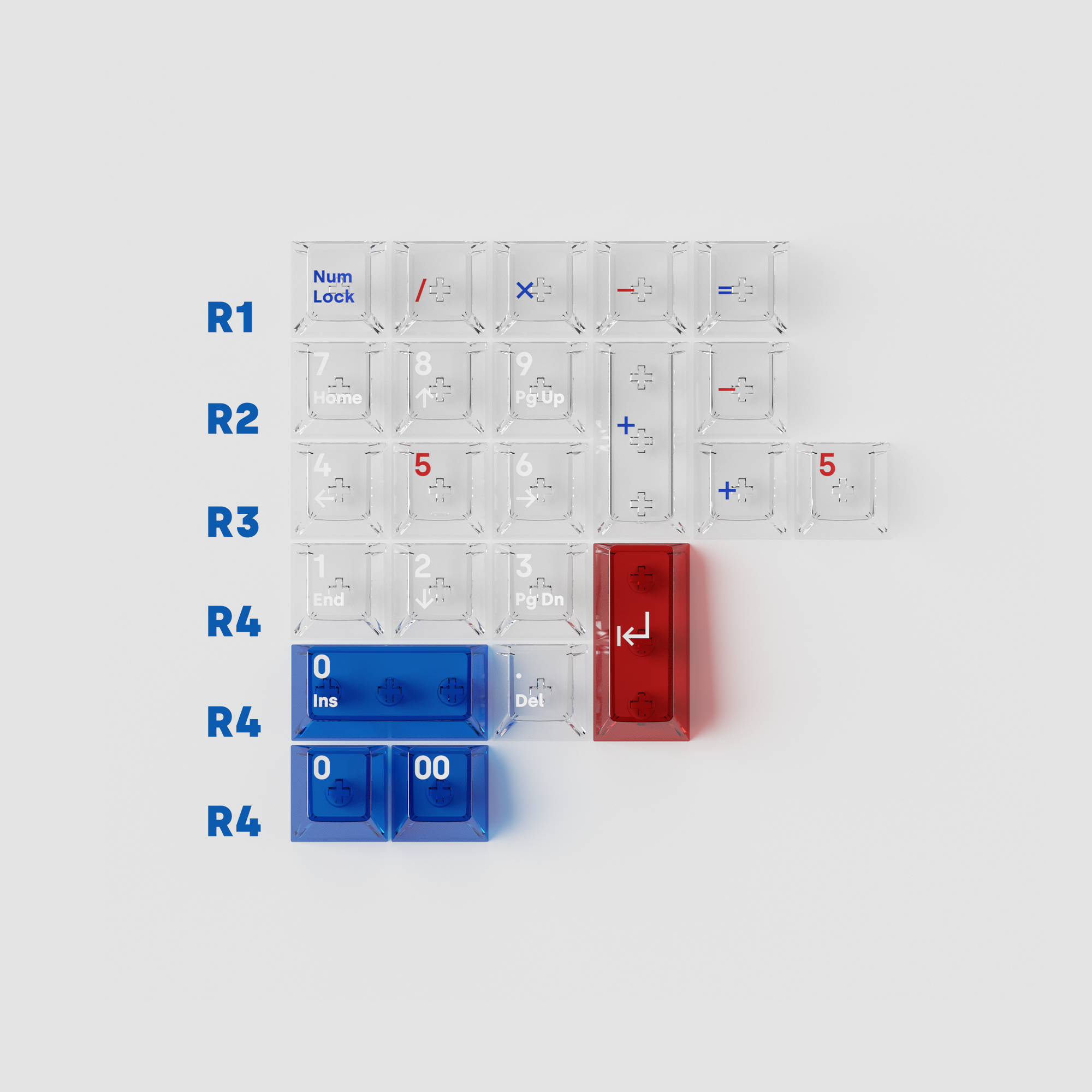 Air-Ratio Keycaps