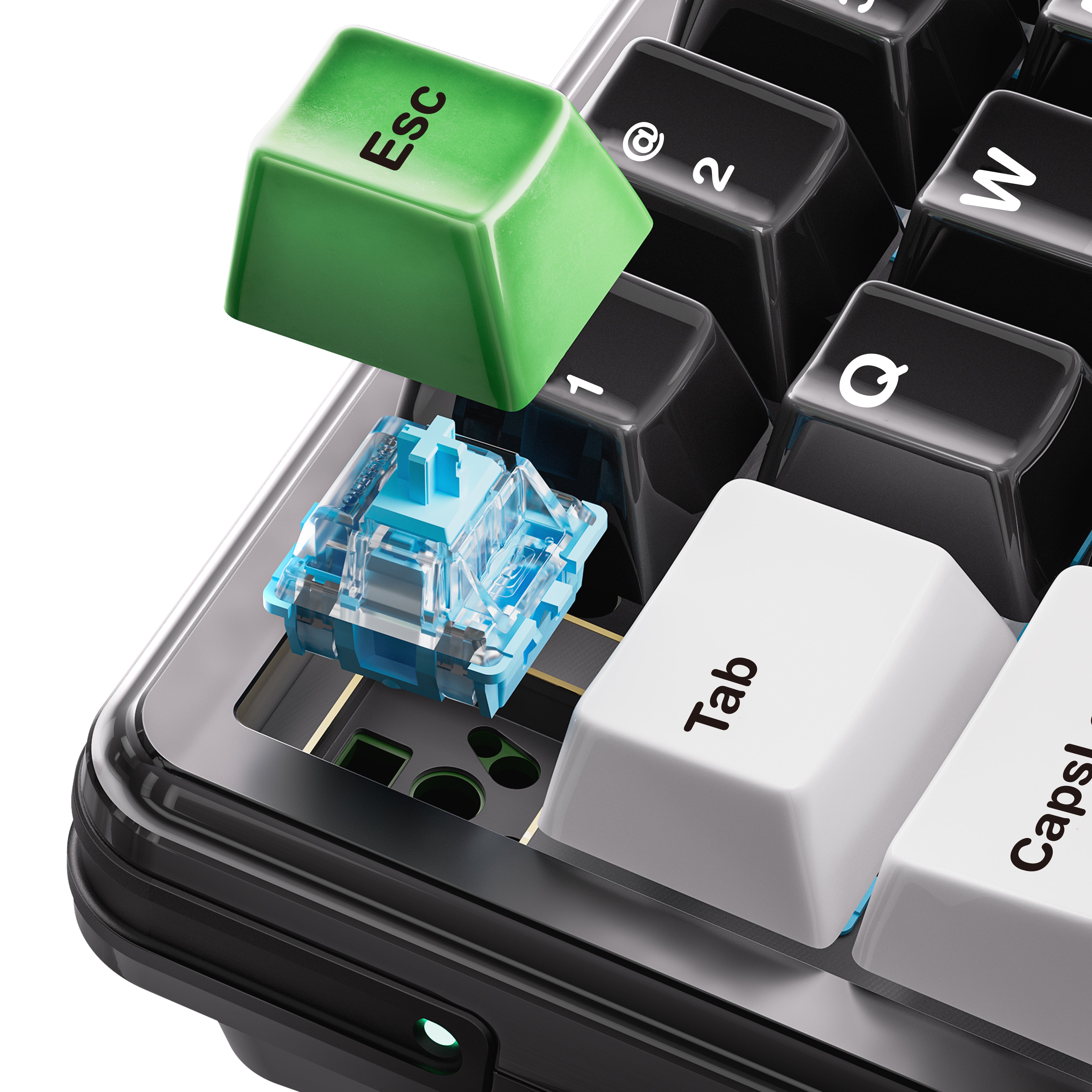 Cerakey Nada65 Panda Keyboard Kit - Pre-Order