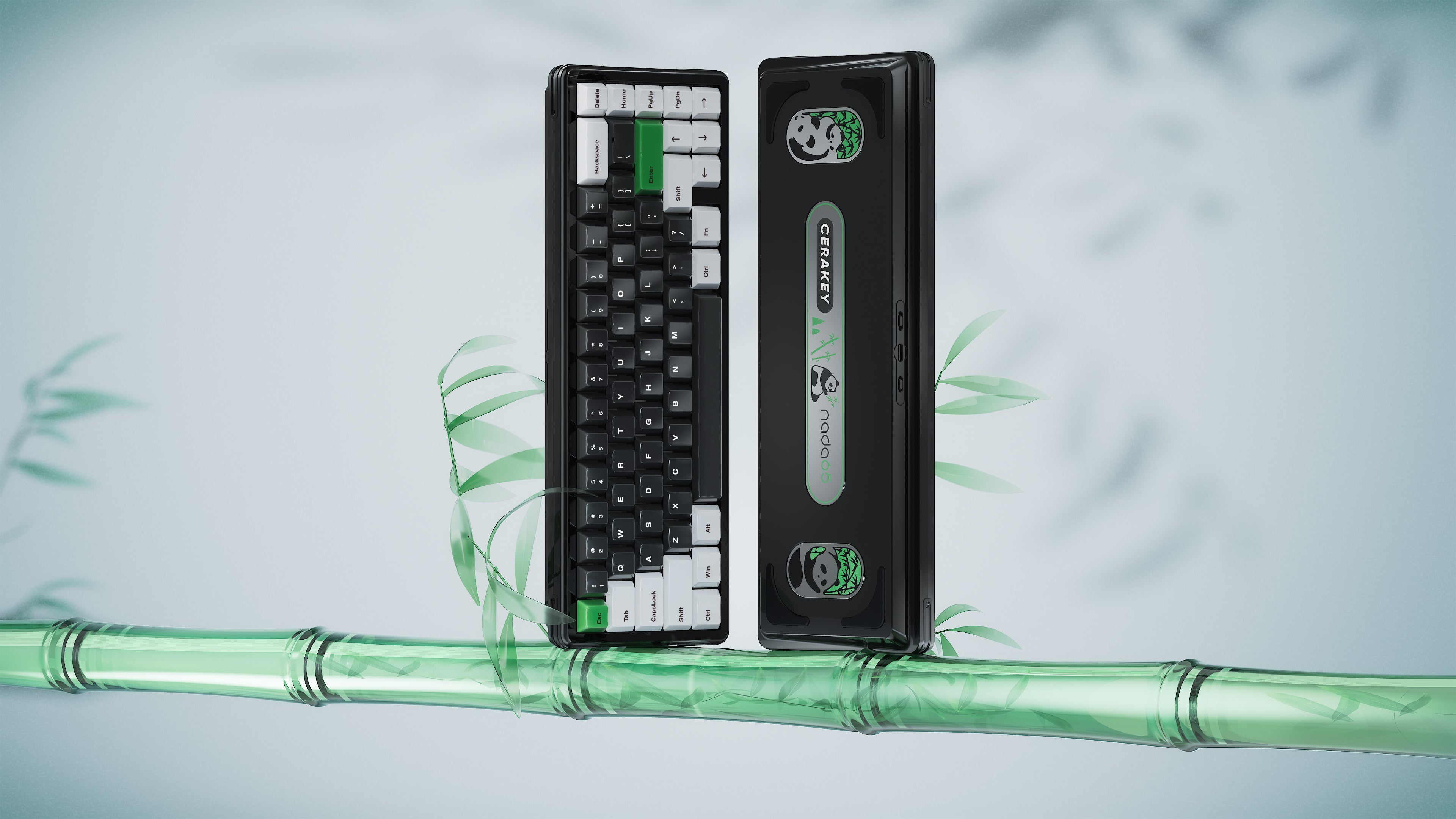 Cerakey Nada65 Panda Keyboard Kit - Pre-Order