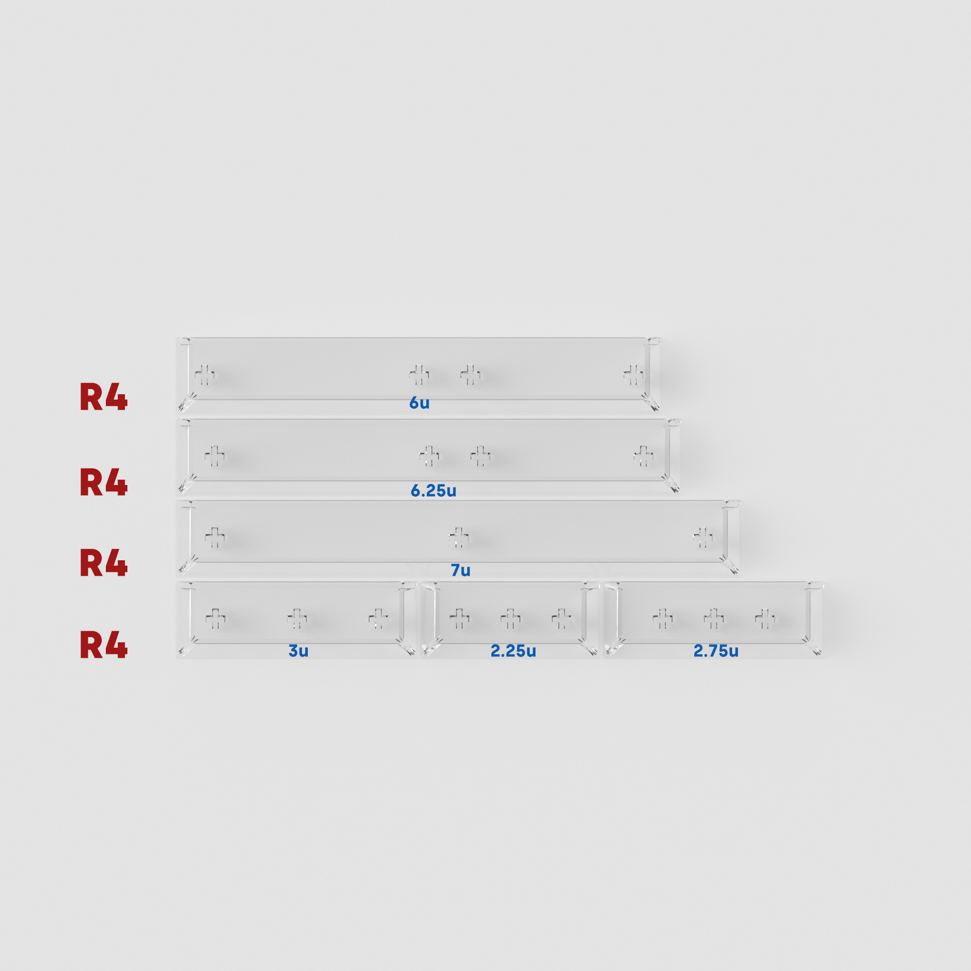 Air-Ratio Keycaps