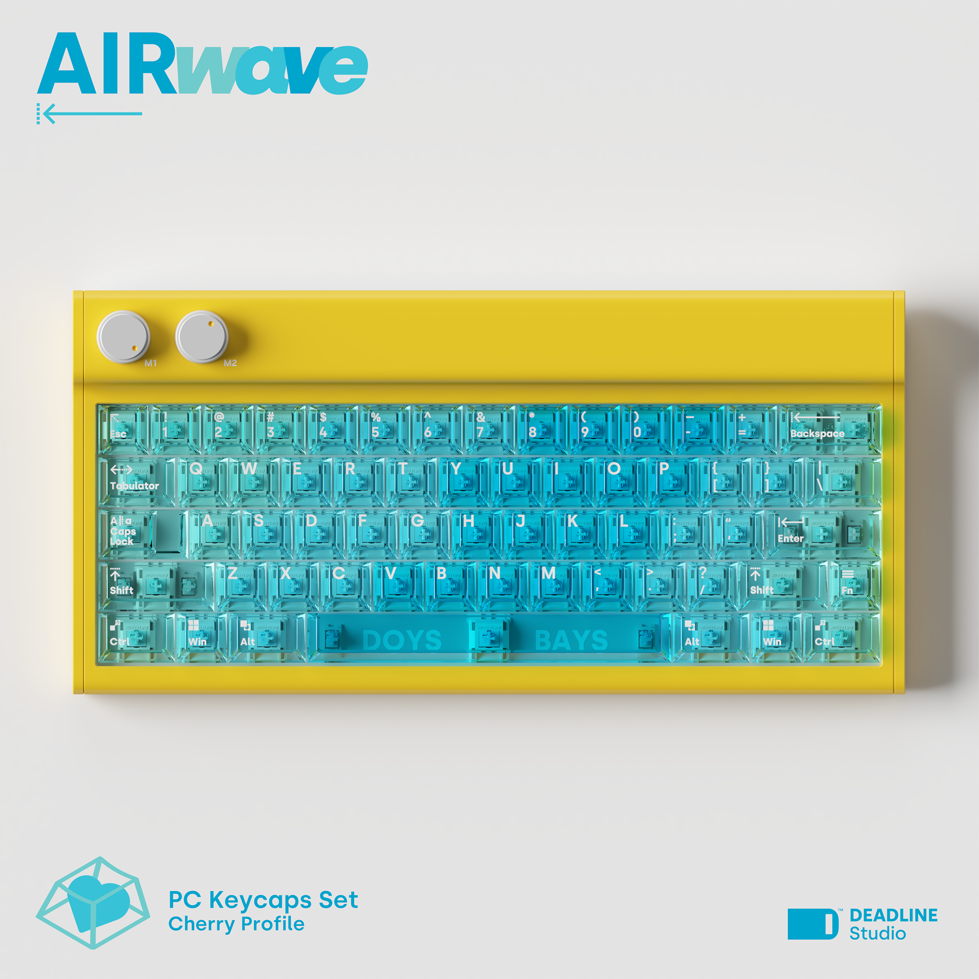 Deadline AirWave PC Keycaps - Group-Buy