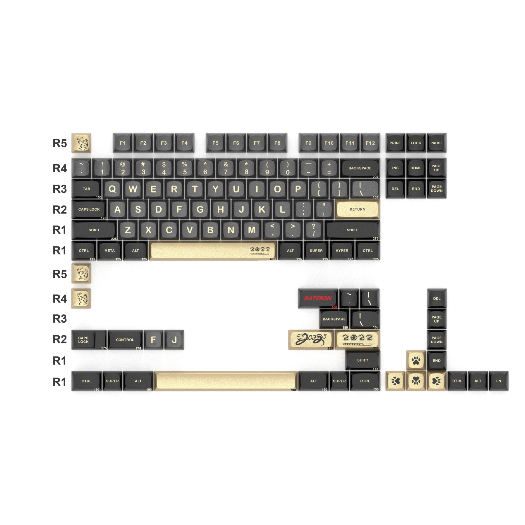 Gateron Aluminium Keycaps