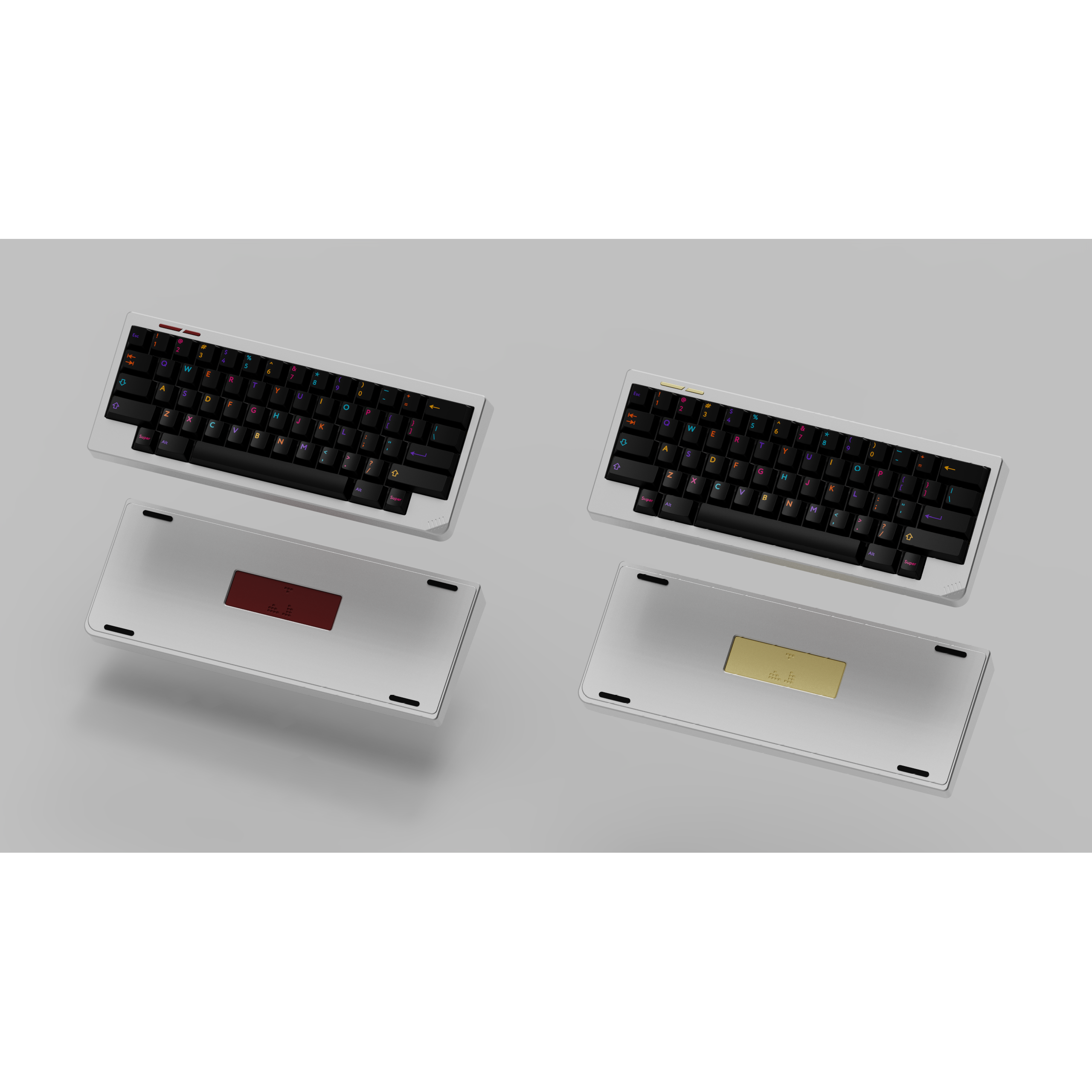 Tetrix 60 | PCB Gasket Mount 60%