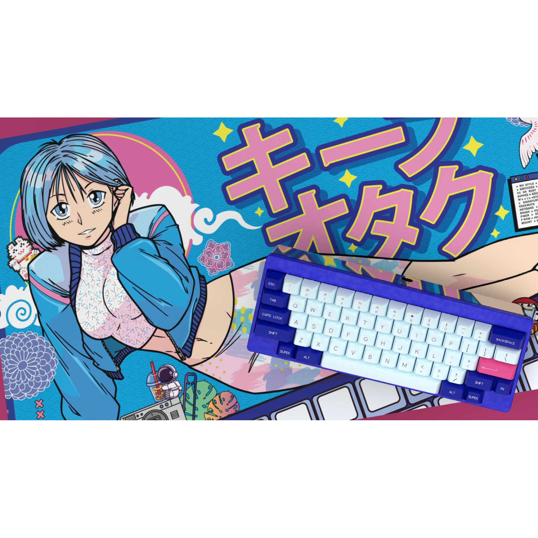 Deskmat "Kiibu Otaku"