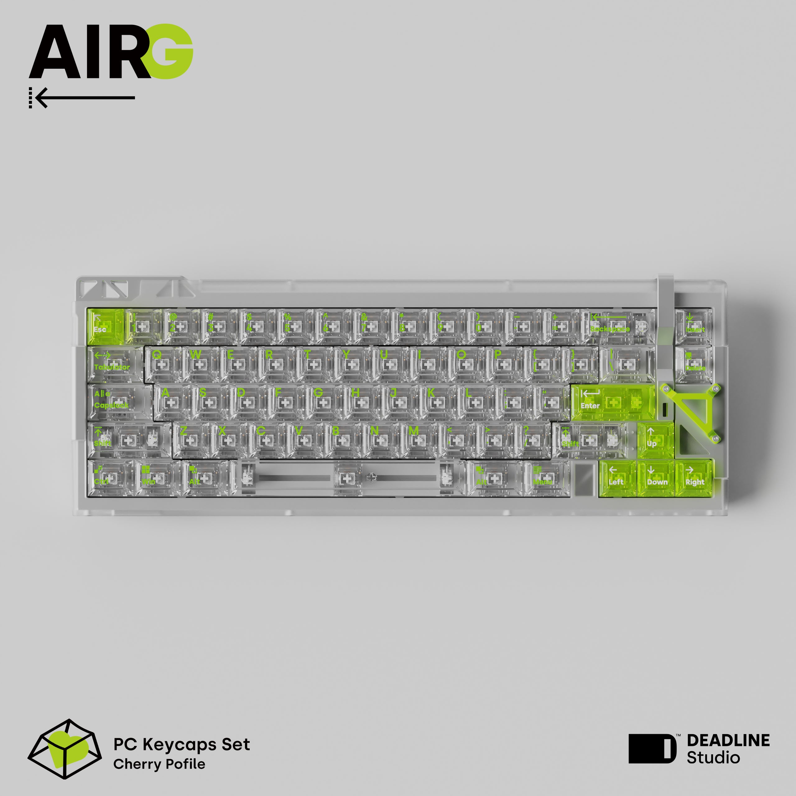 人気 series AIR transparent G AIR keycaps PC PC周辺機器