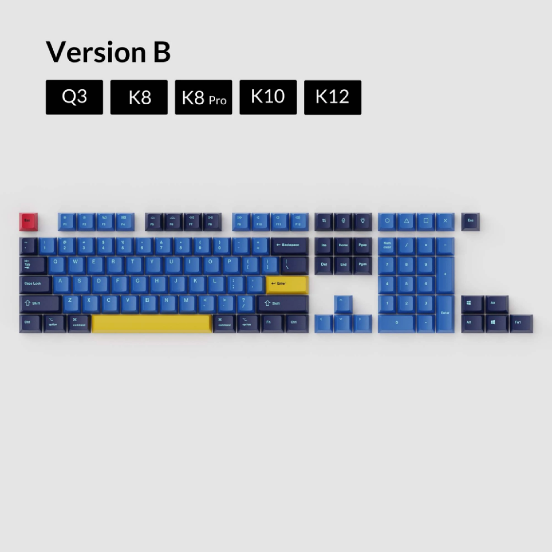 Keychron PBT Keycap Sets - ANSI