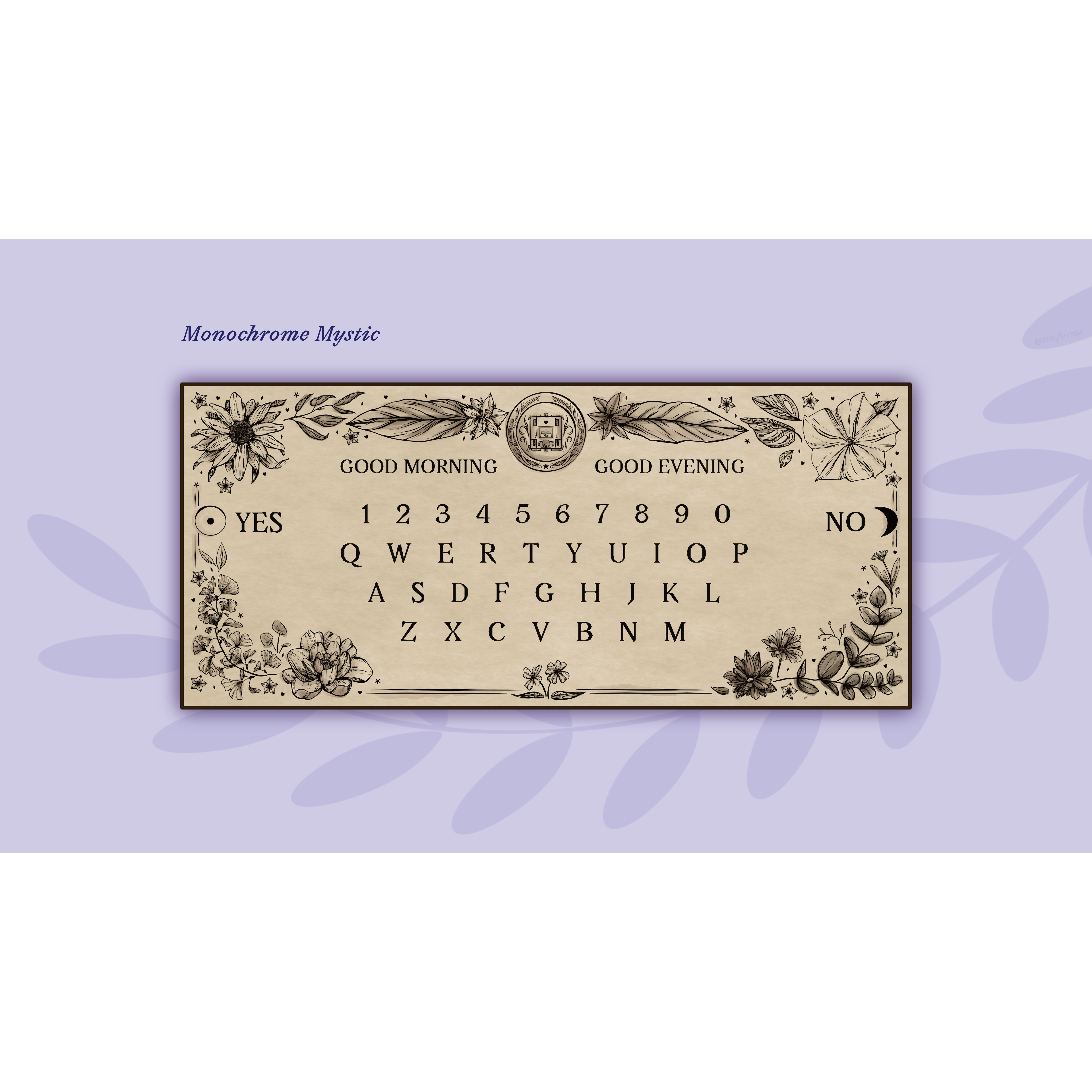 Deskmat "Botanical Divination"