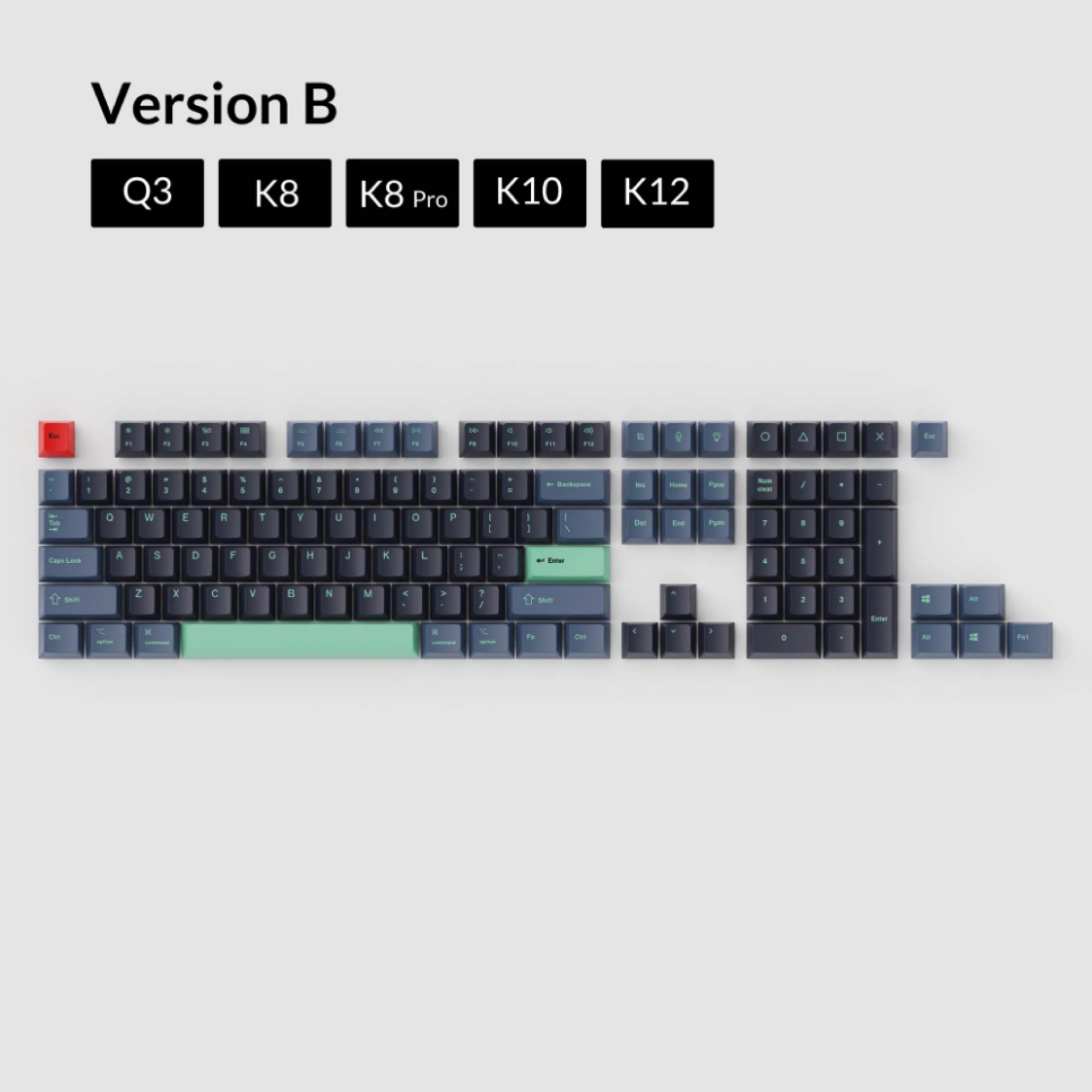 Keychron PBT Keycap Sets - ANSI