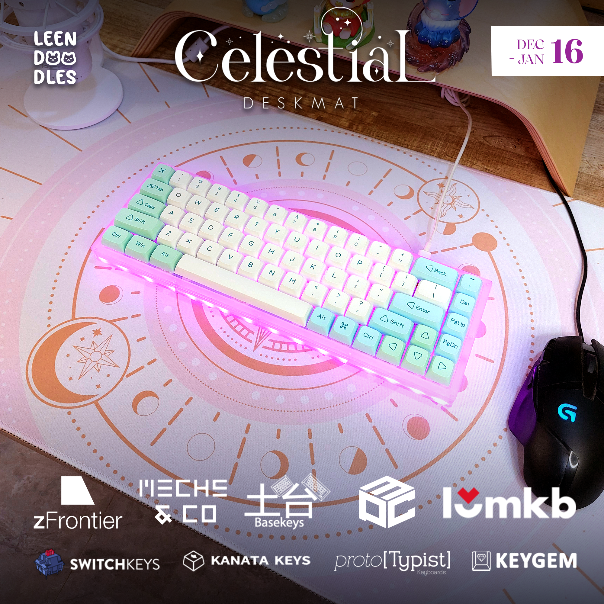 Deskmat "Celestial" R2